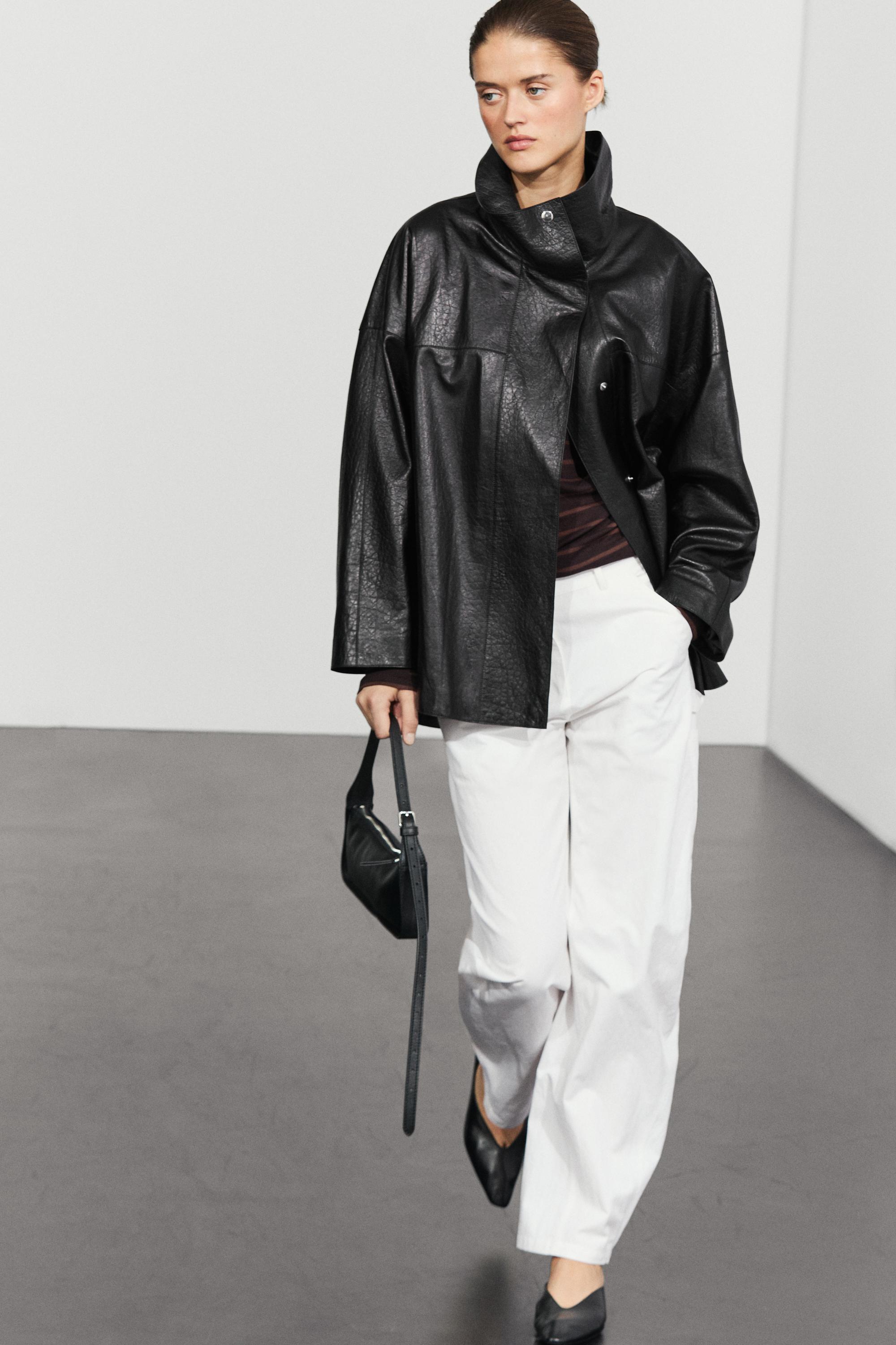 Cotton cargo pants — WHITE