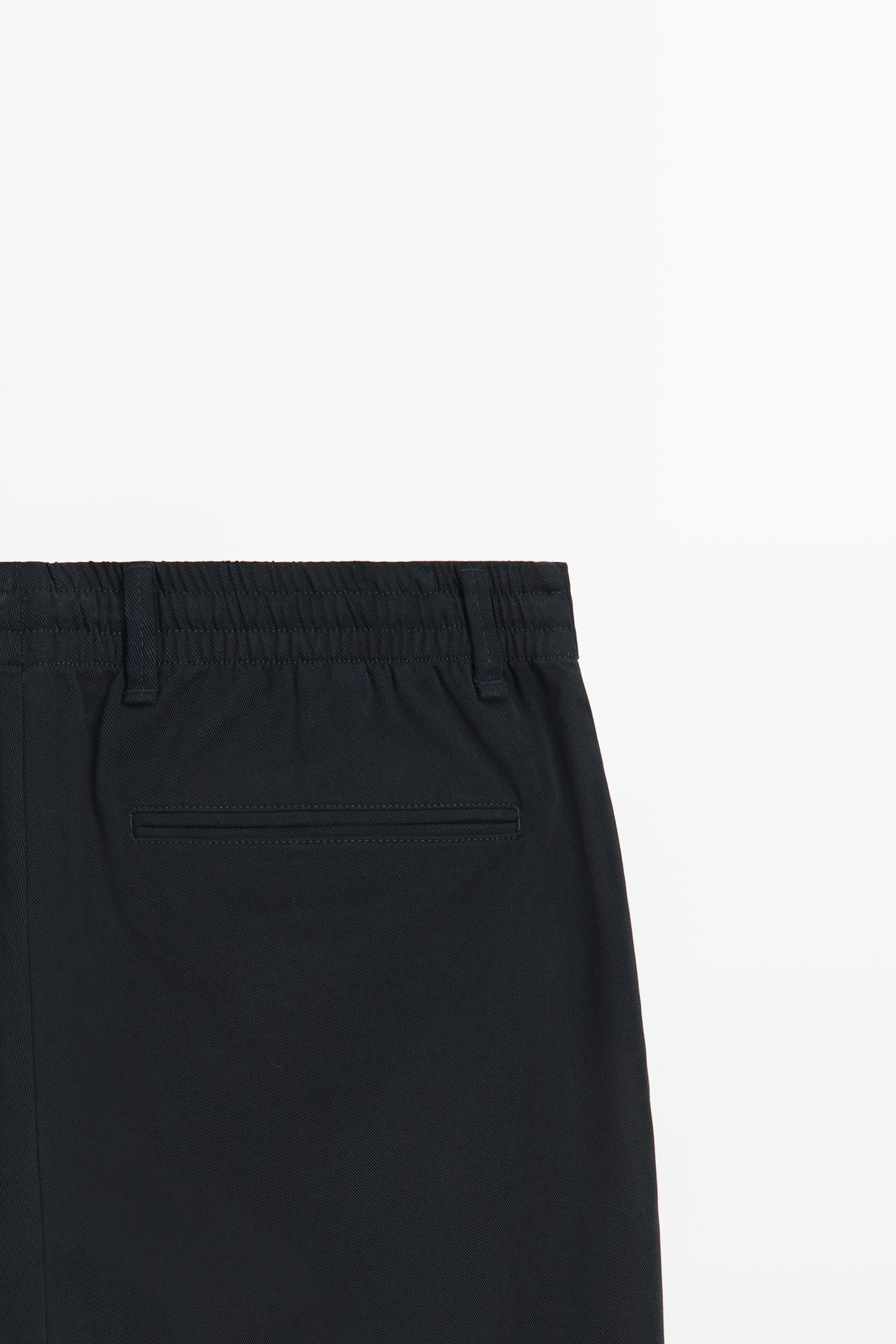 Jogger fit pants — NAVY BLUE