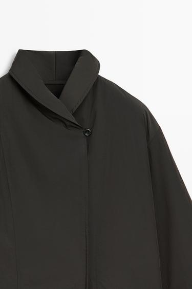 Long quilted parka — MOLE BROWN 4