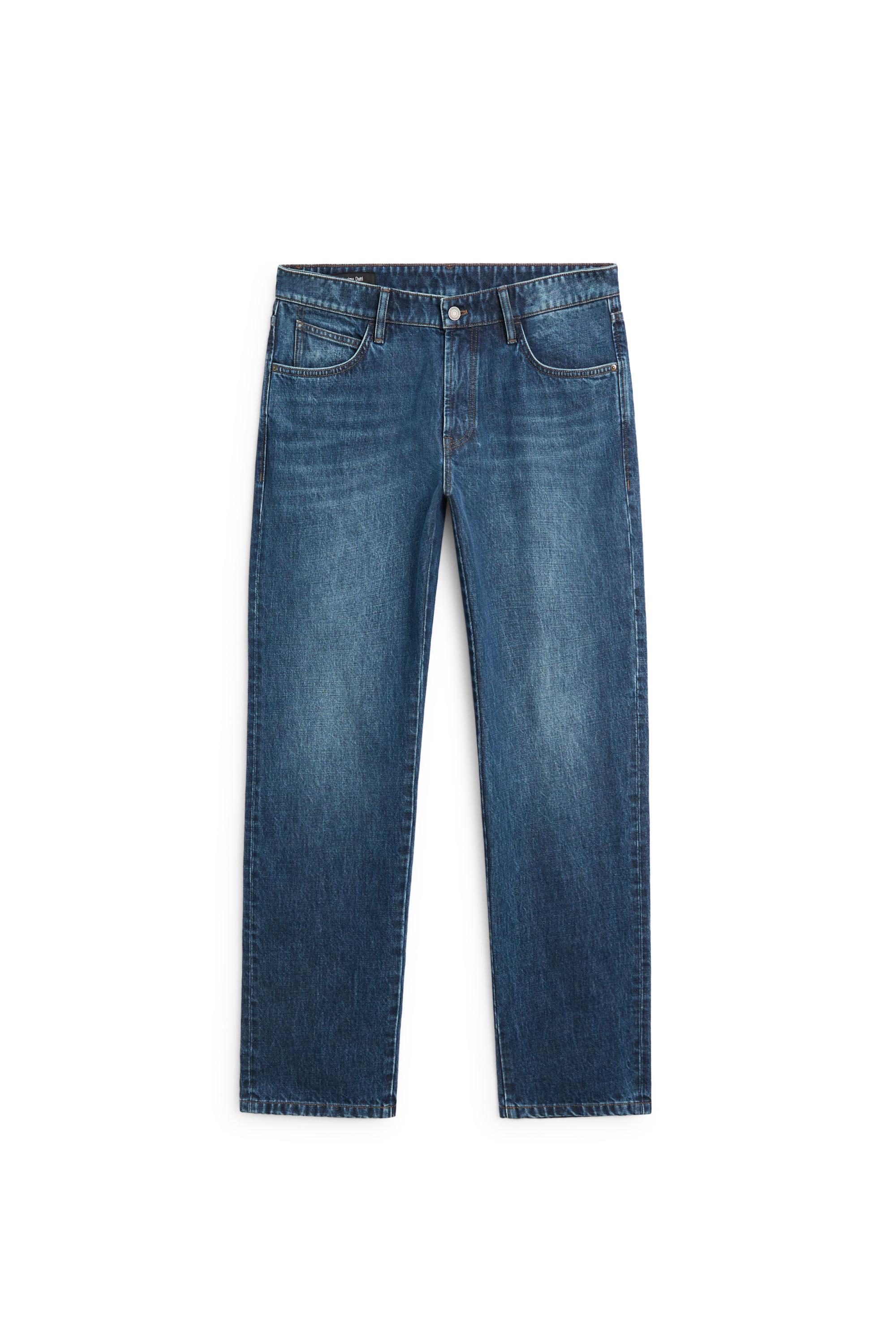 Tapered fit jeans — DARK BLUE