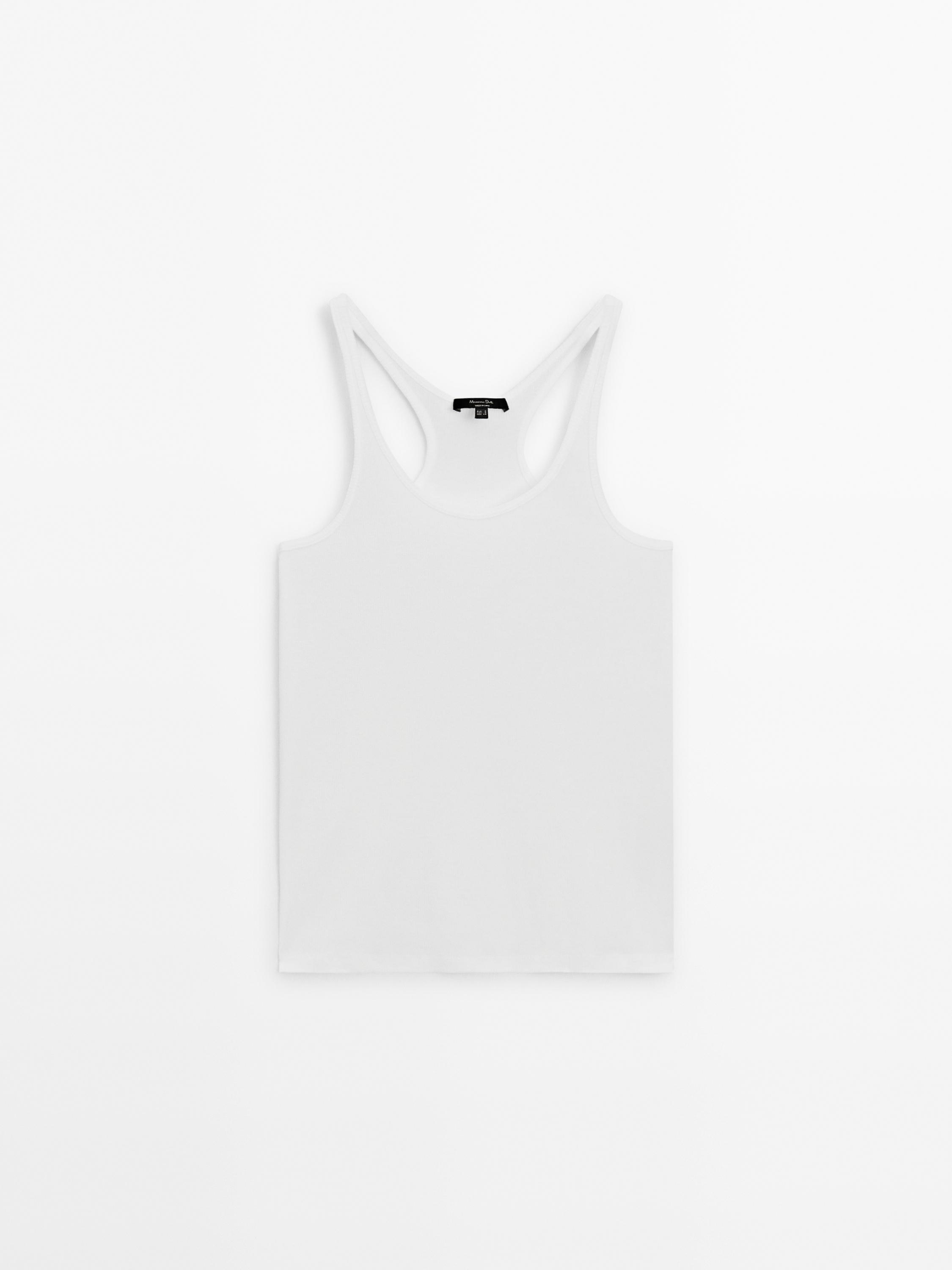 Camiseta tirantes 100% algodón