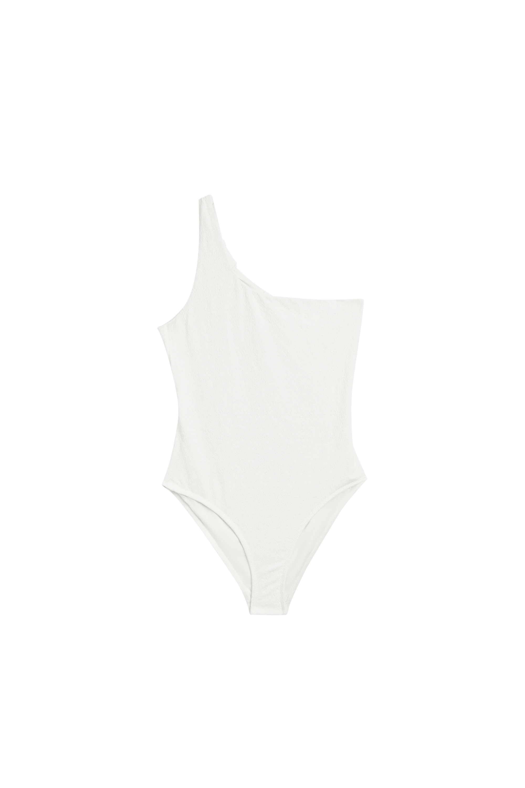 Massimo Dutti Dokulu asimetrik mayo görsel 5
