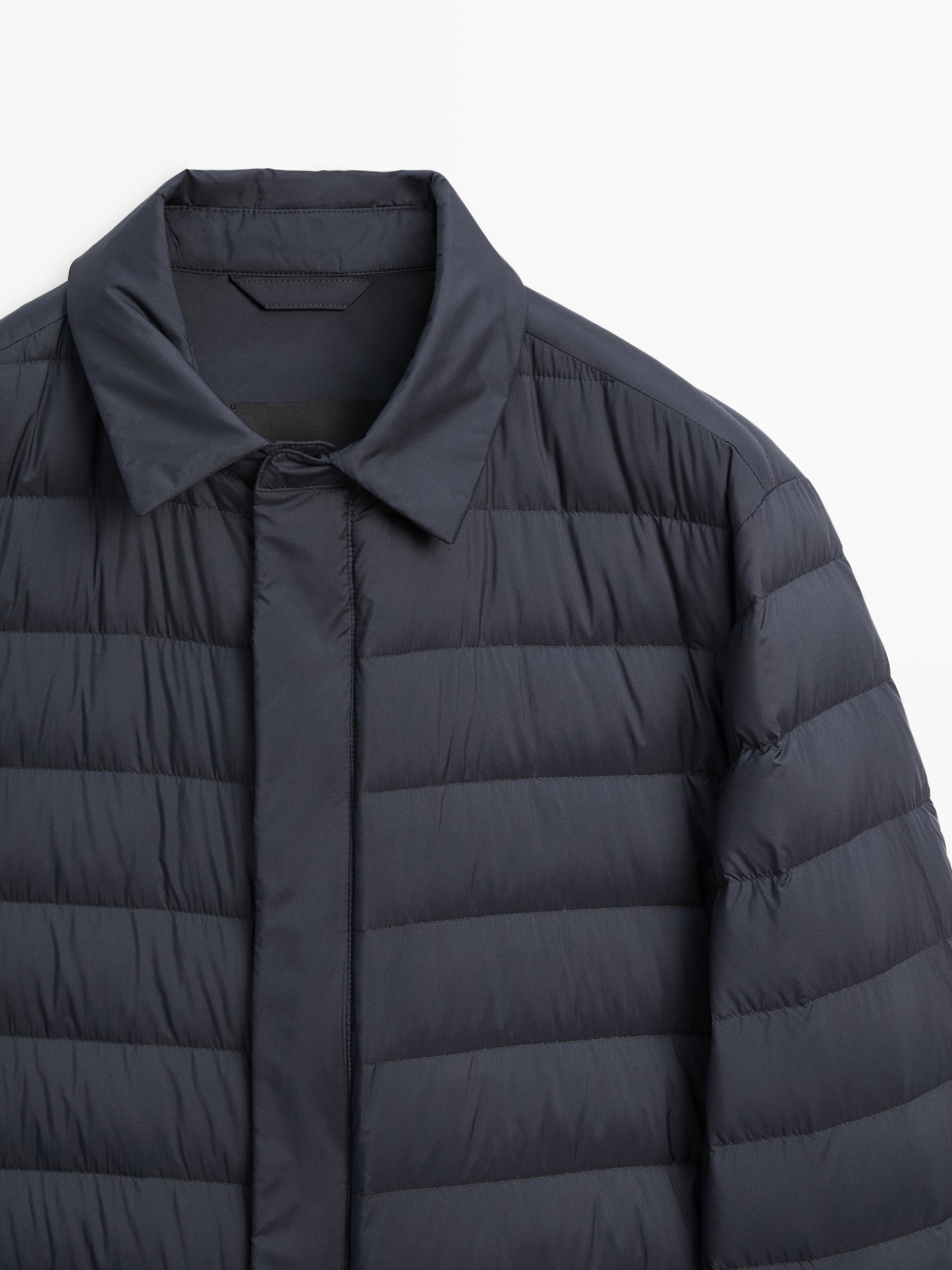 Chaqueta ultraligera mezcla plumón water repellent