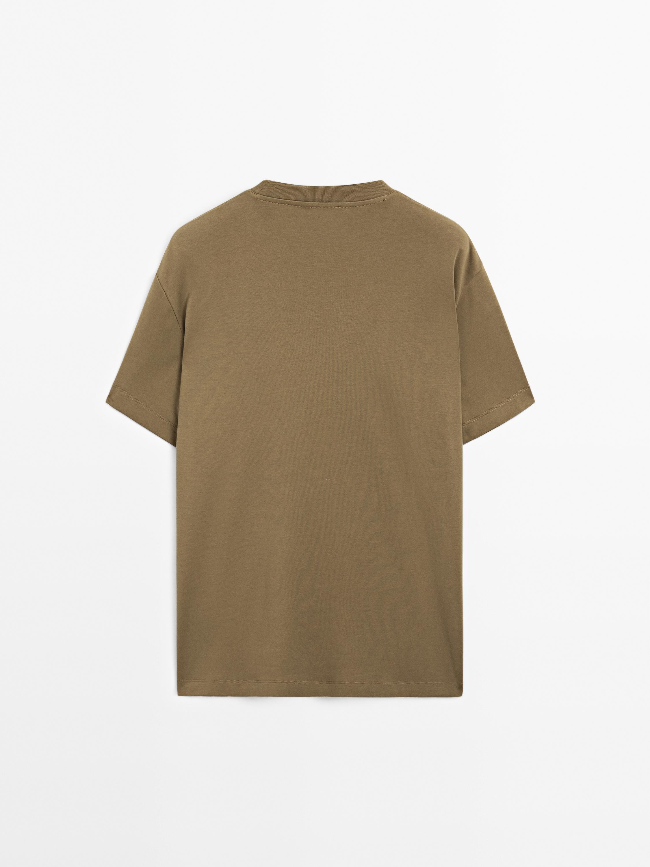 100% cotton medium weight T-shirt