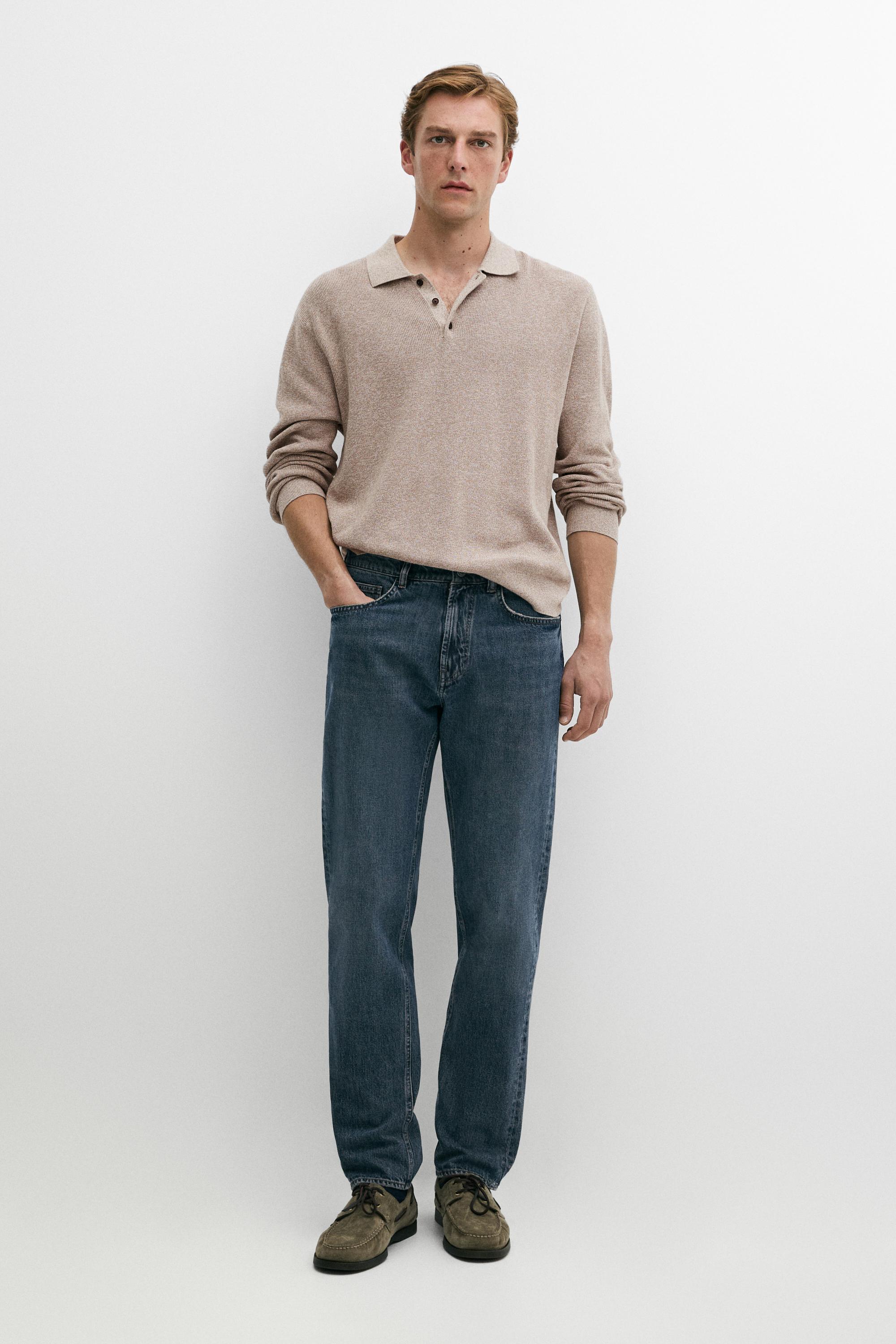 Tapered fit jeans