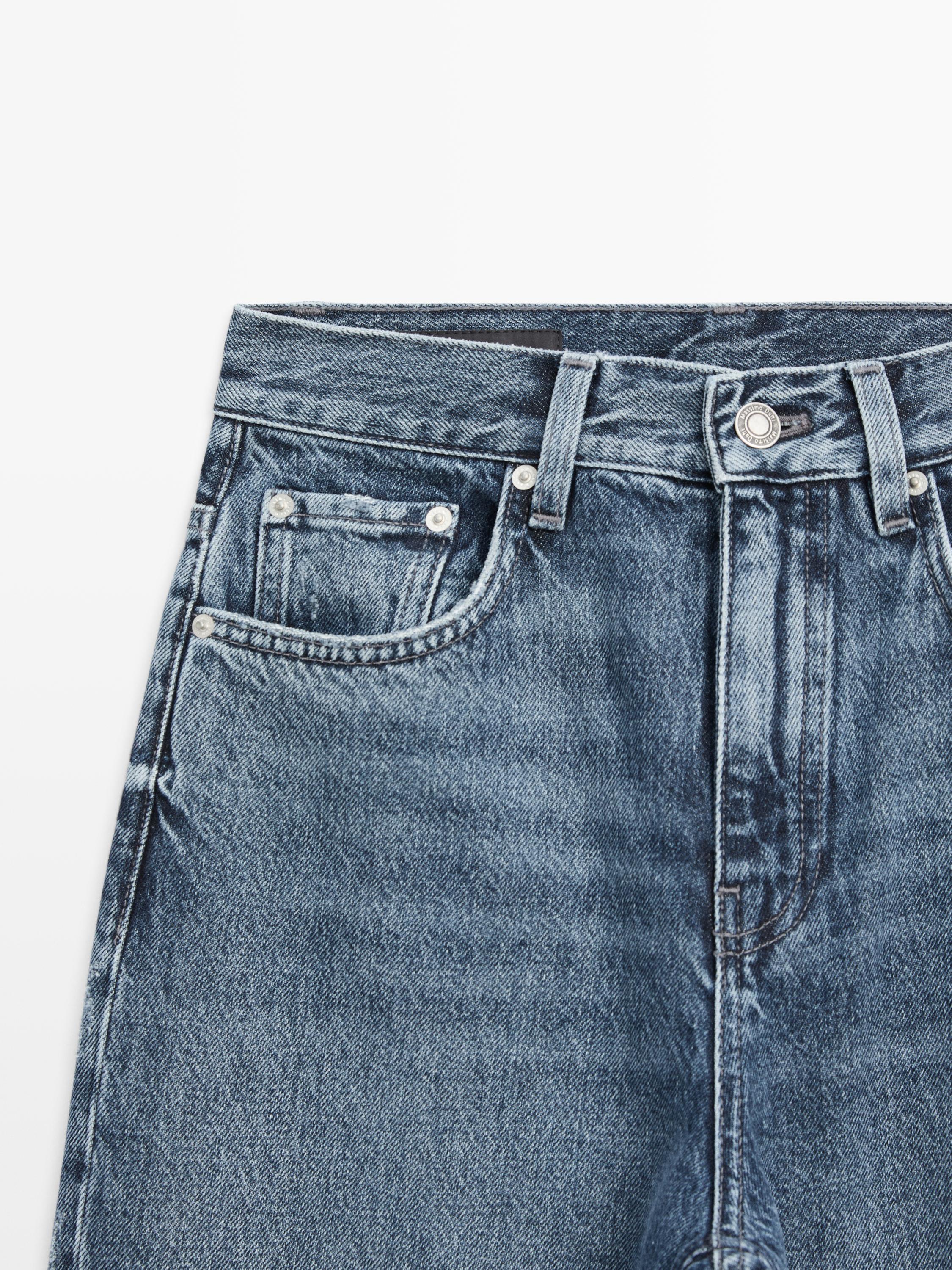 Wide-leg jeans — MEDIUM BLUE
