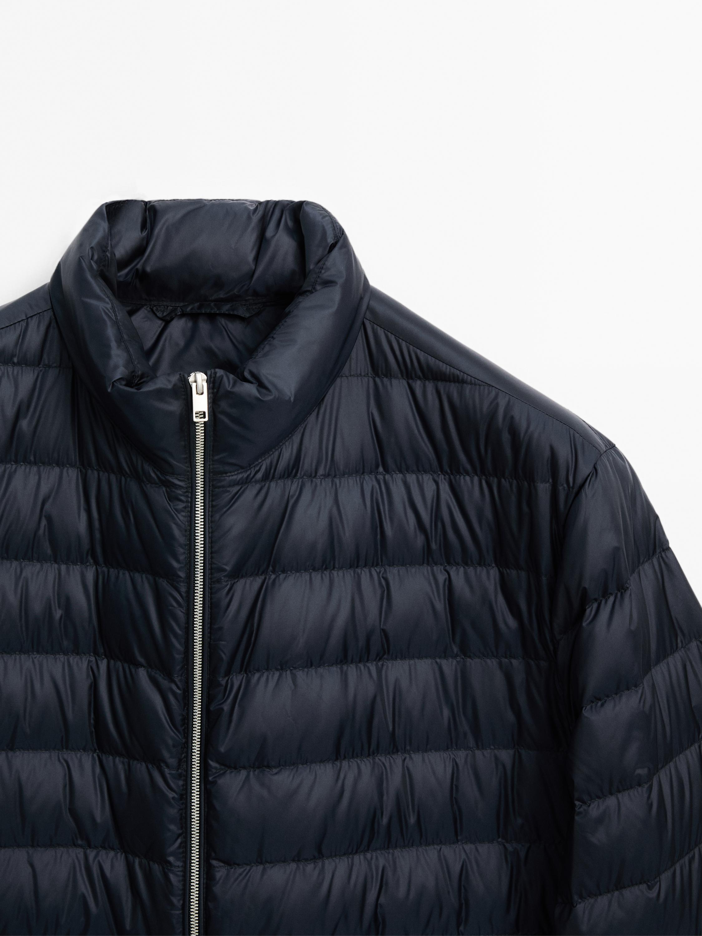 Foldable lightweight down puffer jacket