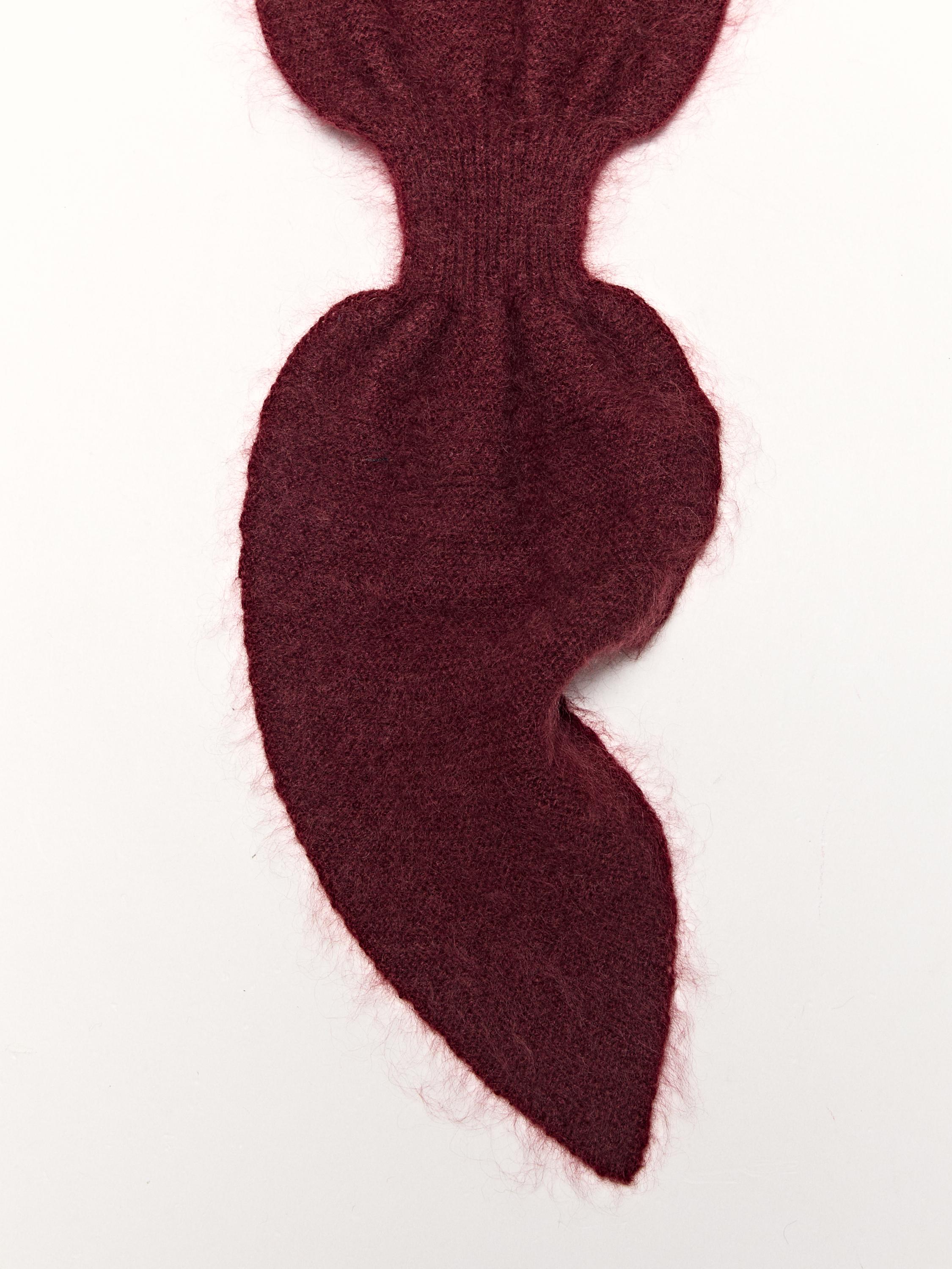 Corbata lazo punto 100% cashmere