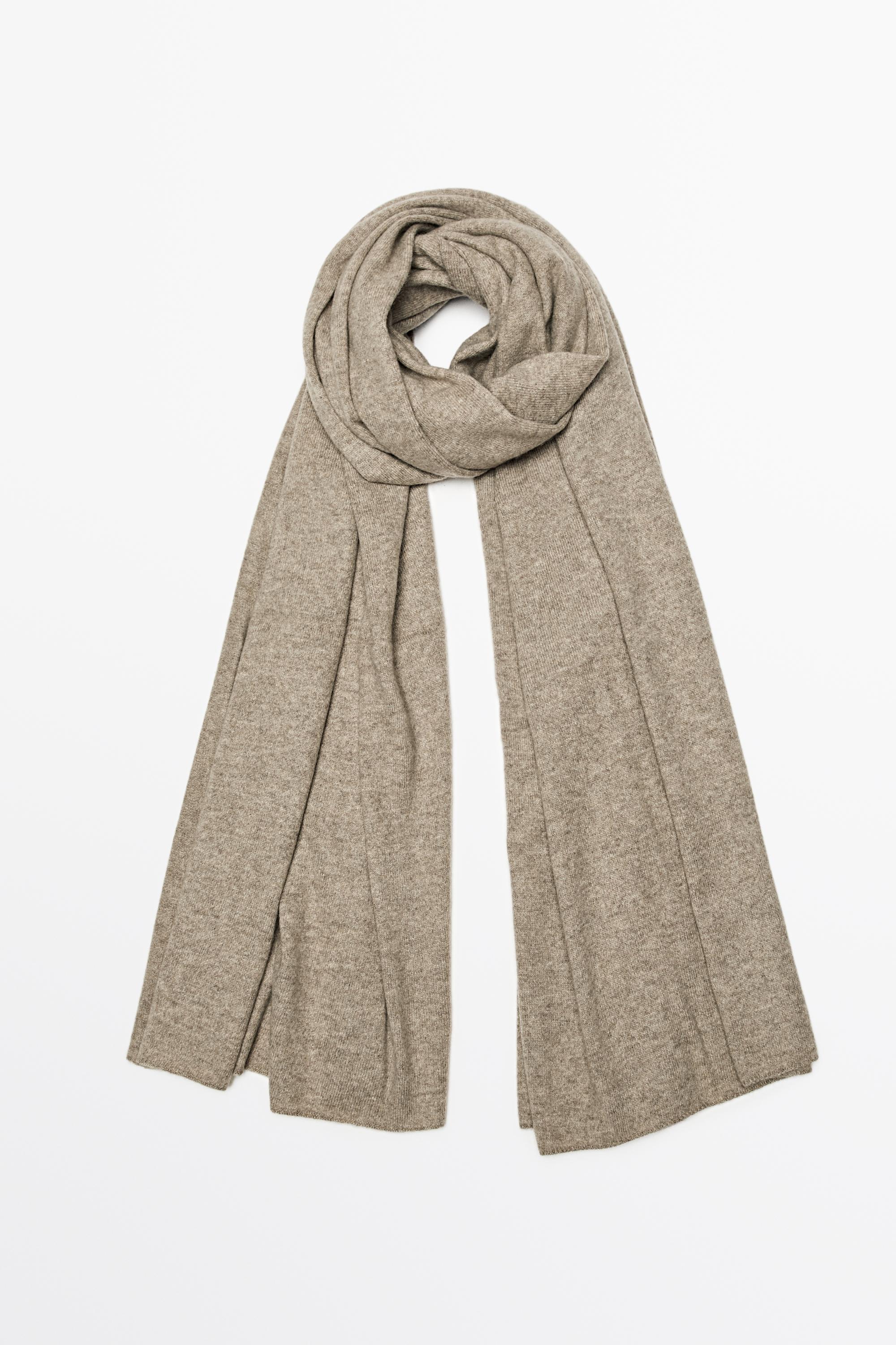 100% Cashmere Scarf — MINK