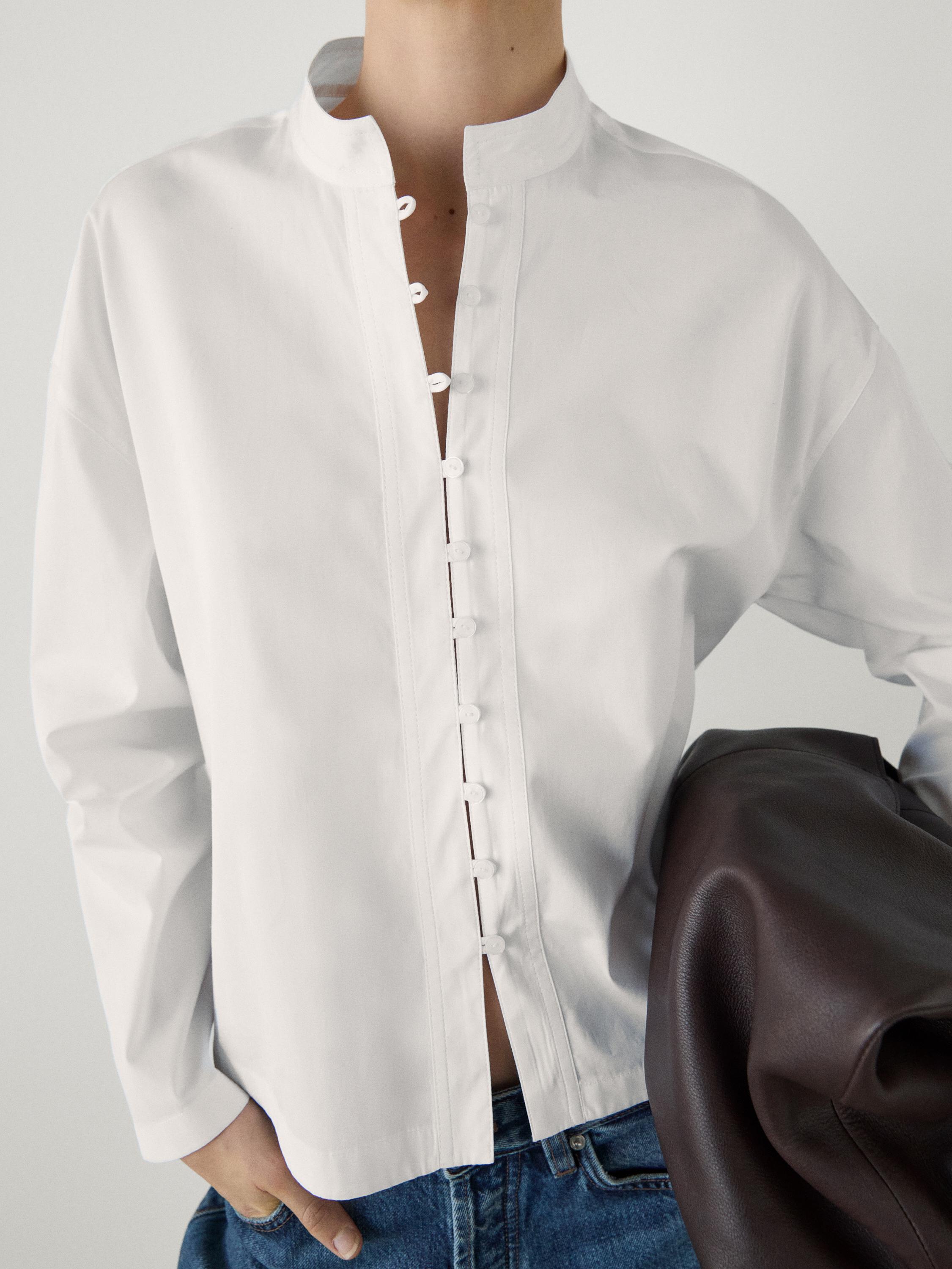 Long white dress shirt womens best sale