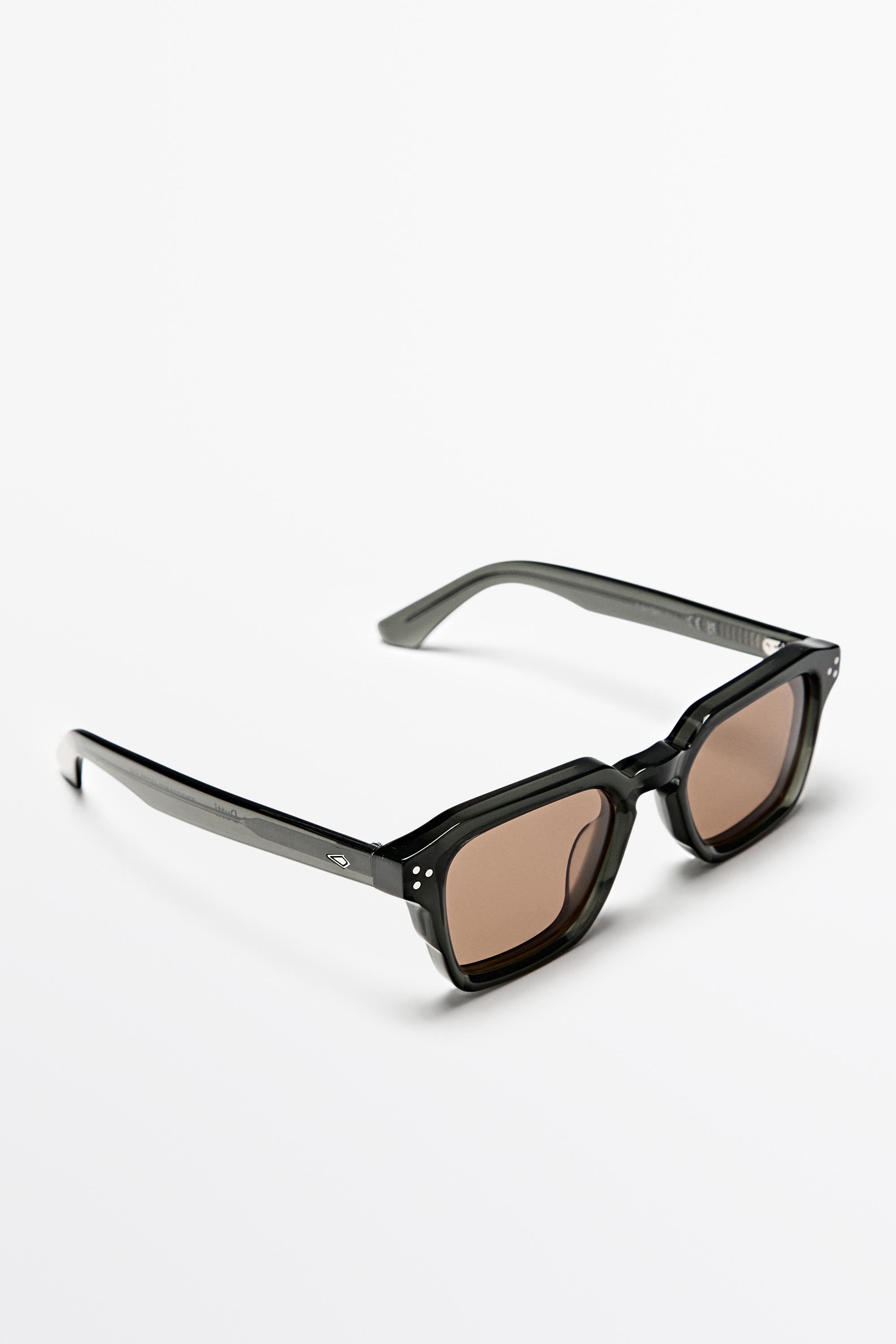 Rectangular sunglasses — GREEN