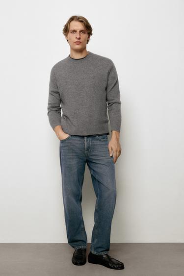 Slim fit cropped jeans — MEDIUM BLUE 1