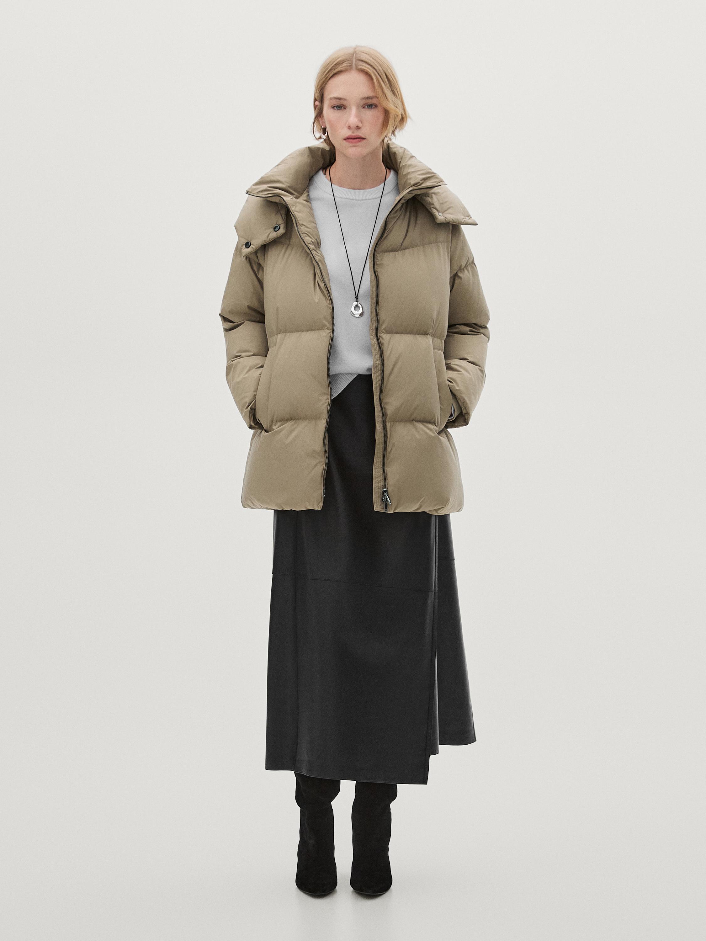 Massimo dutti down jacket on sale