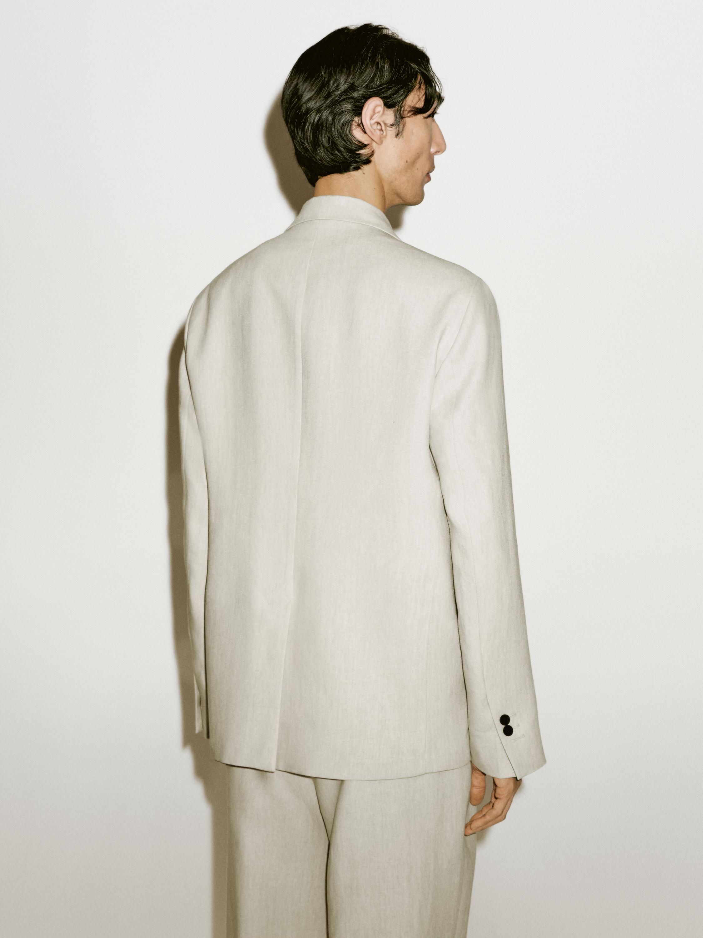 100% linen suit blazer - Limited Edition