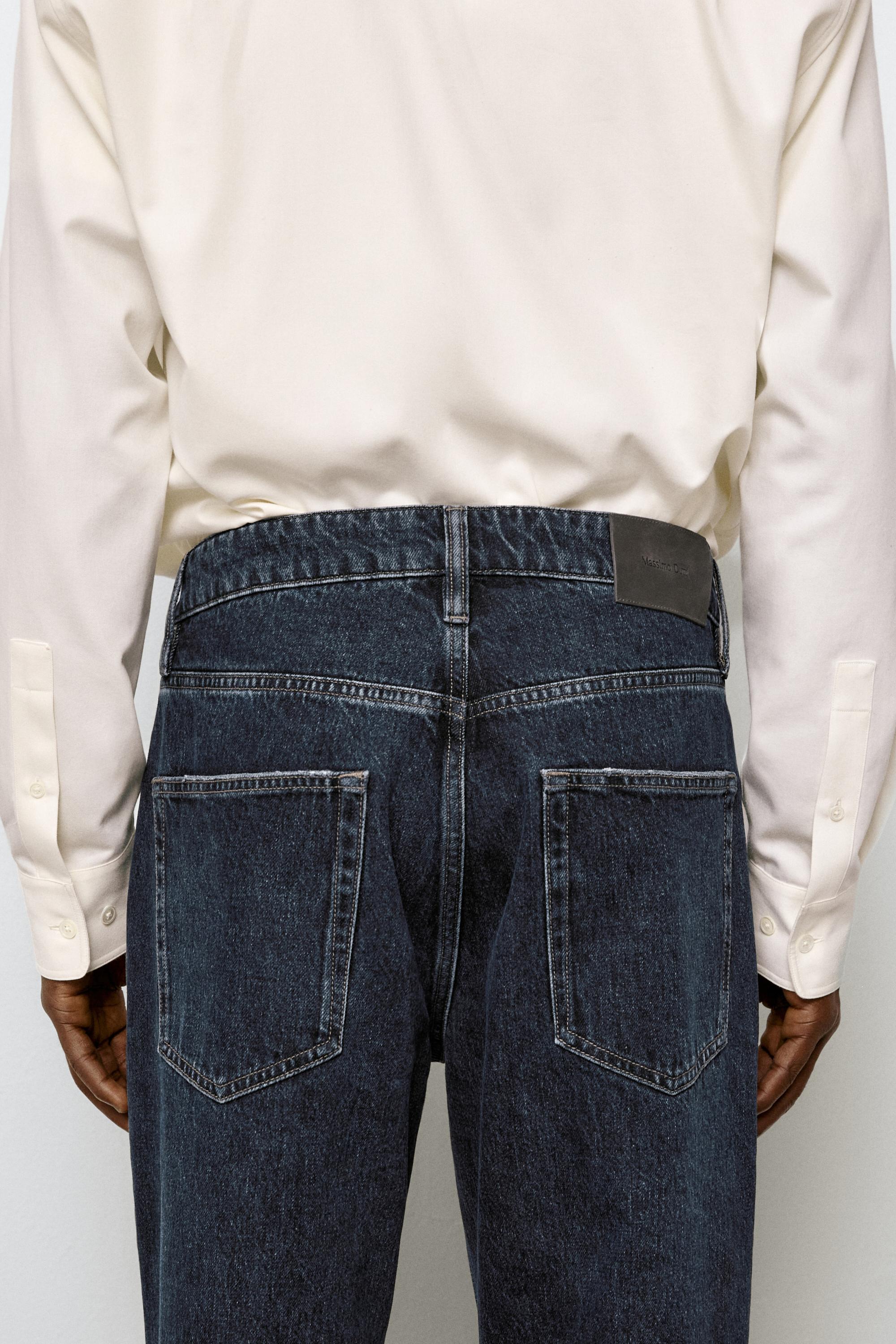 Tapered fit jeans — Dark Blue