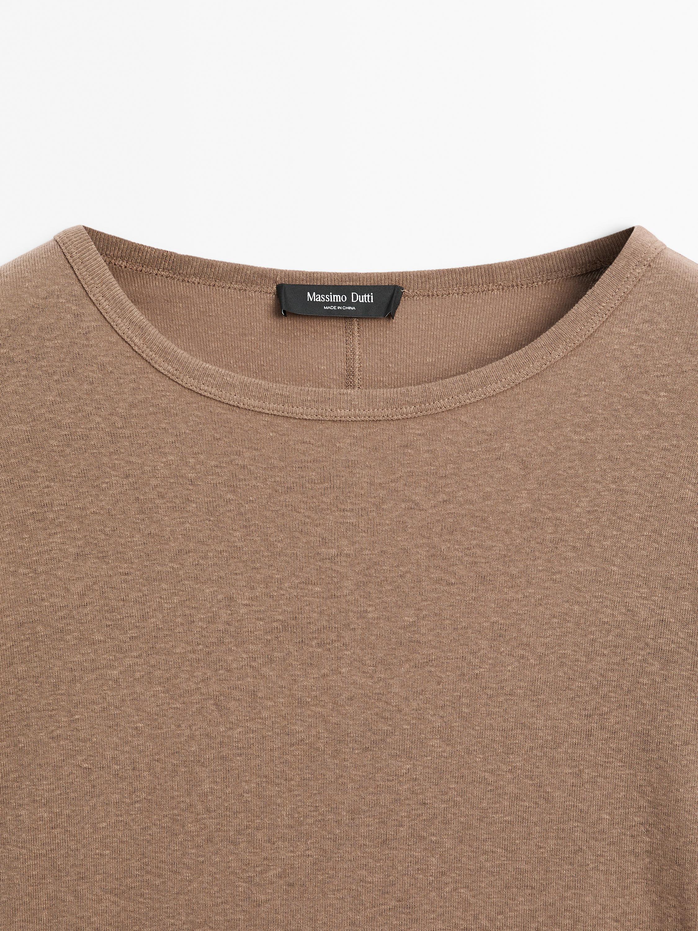Faded 100% cotton T-shirt
