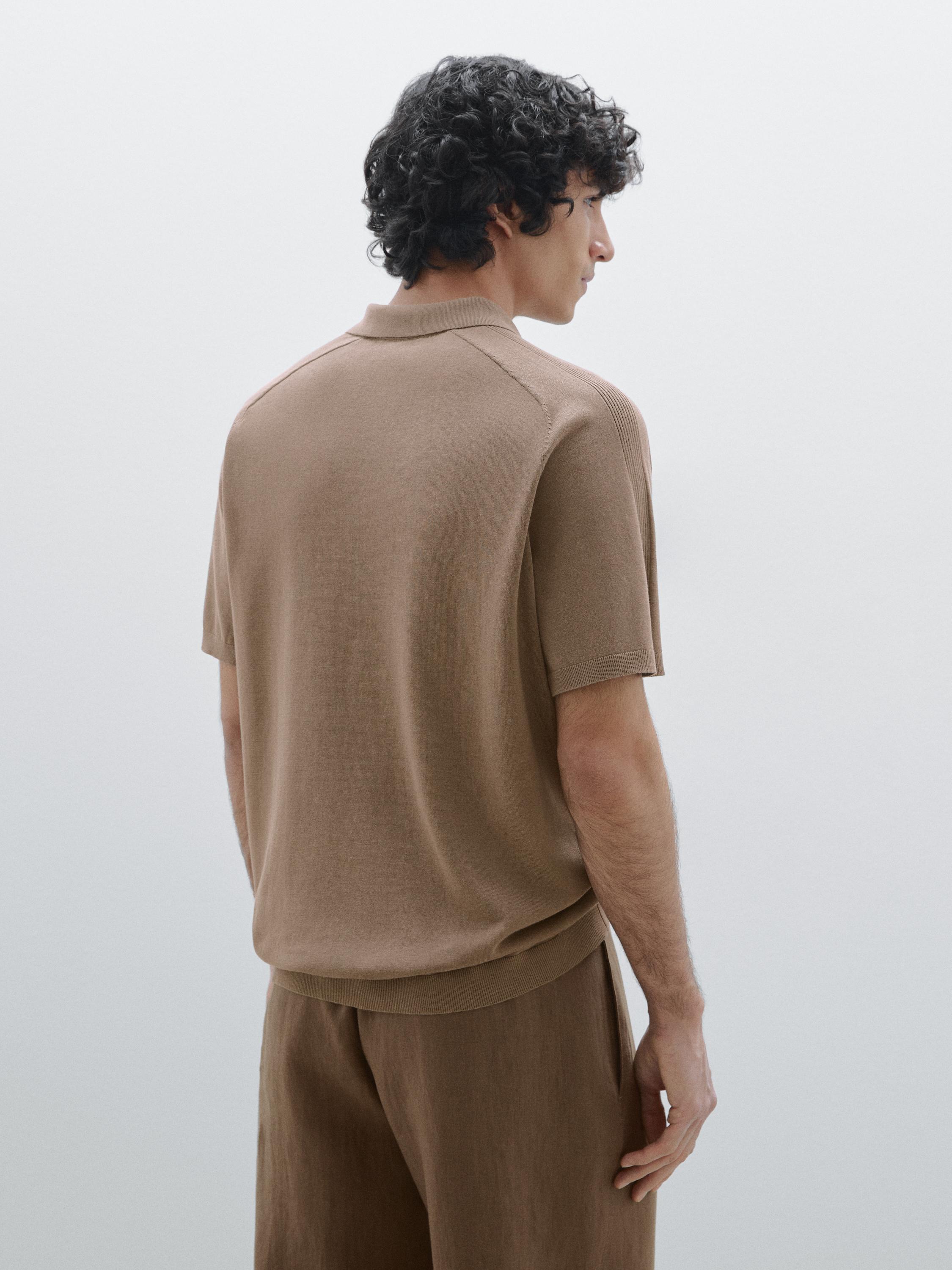 Polo manga corta 100% algodón