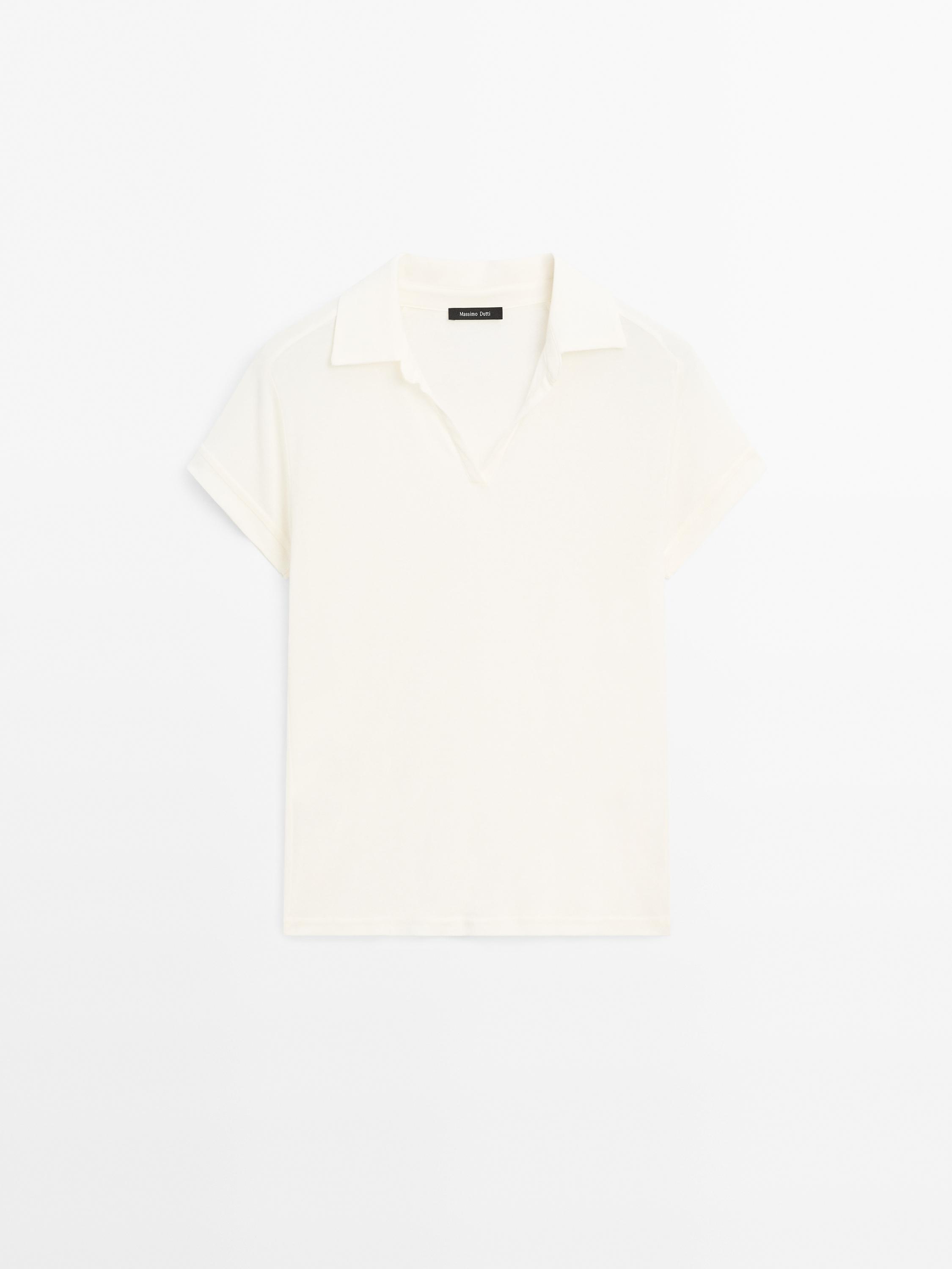 Polo 100 % coton à manches courtes