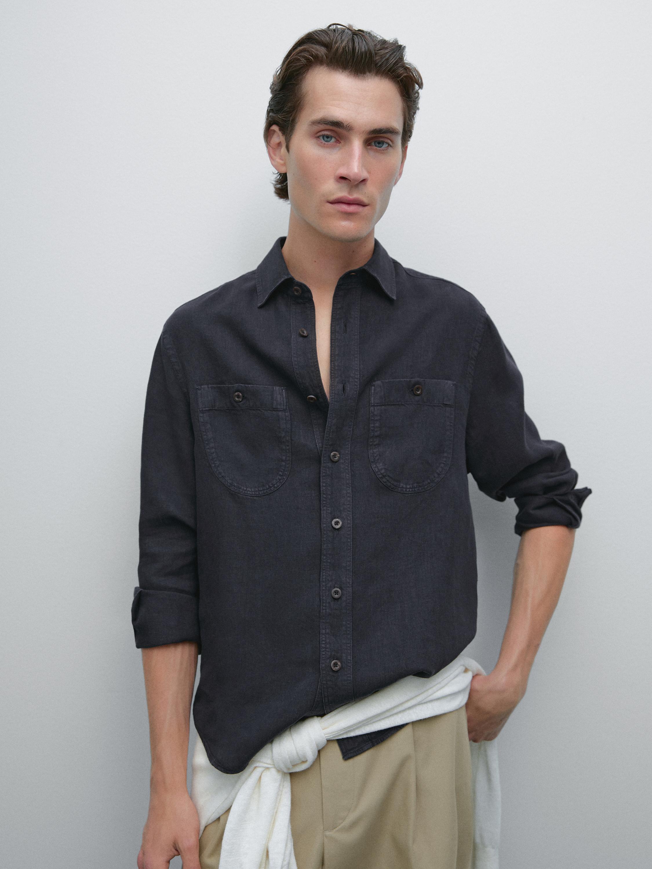 Relaxed-fit overshirt