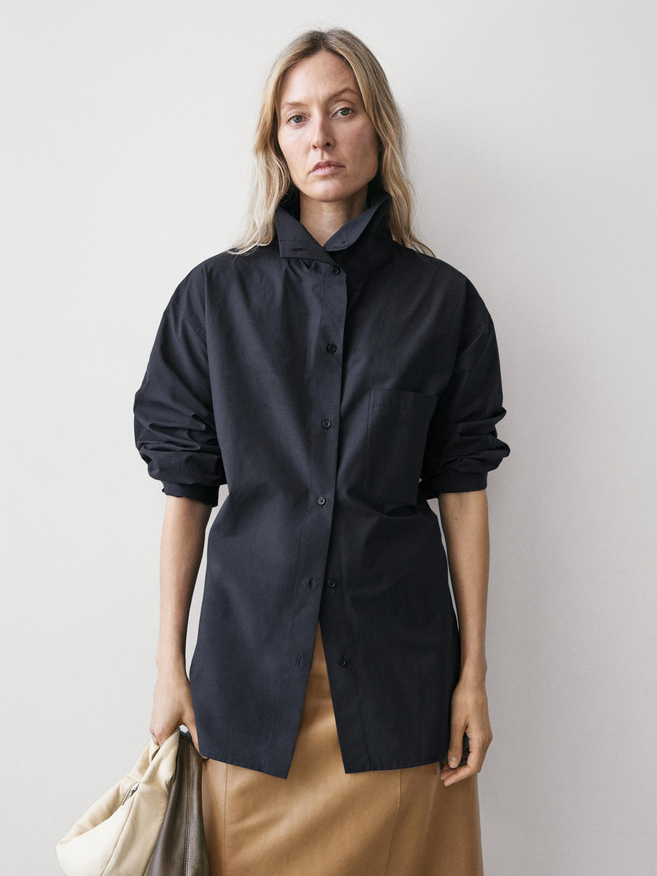 Sobrecamisa bolsillo mezcla algodón