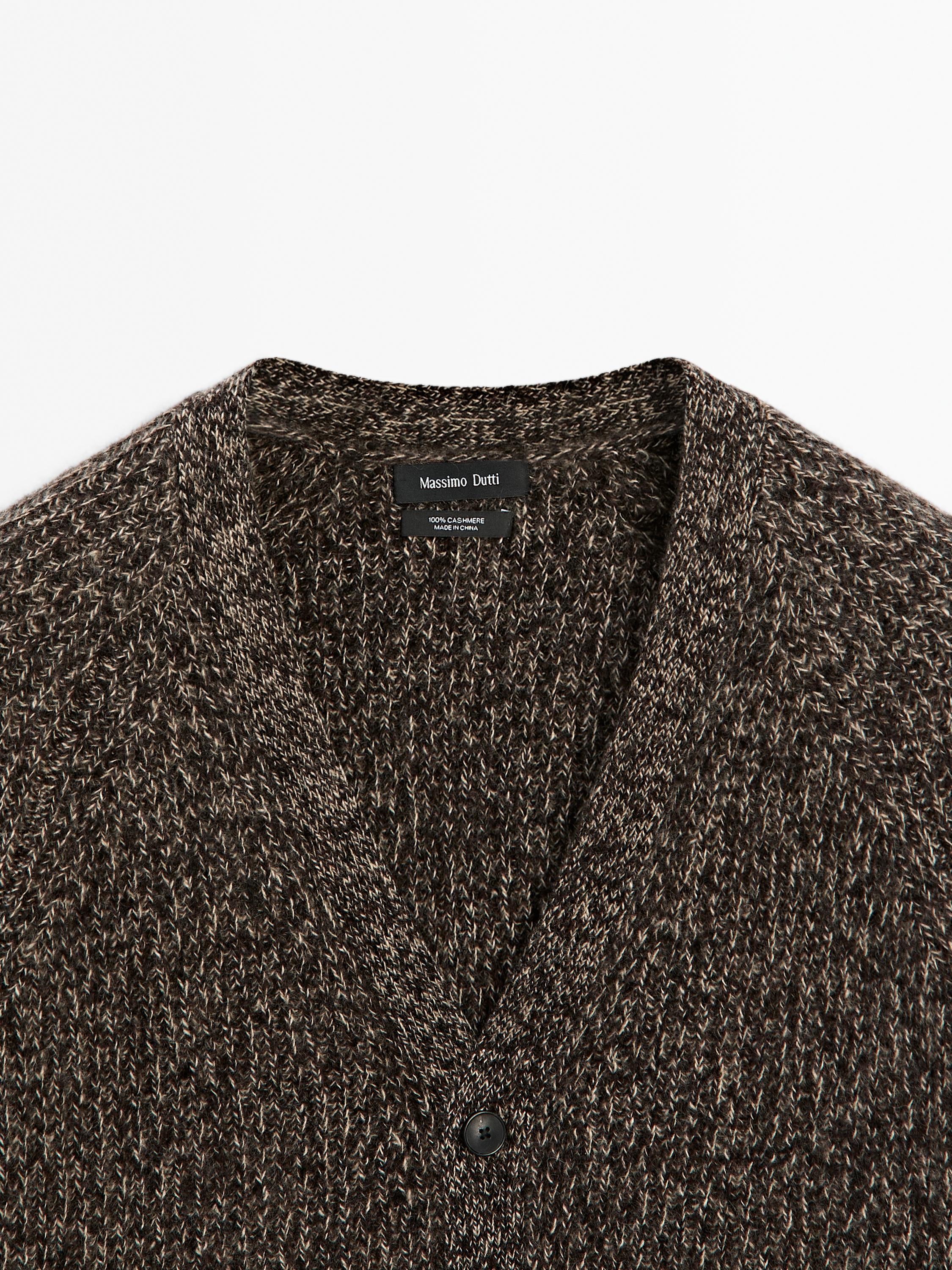 100% cashmere cardigan