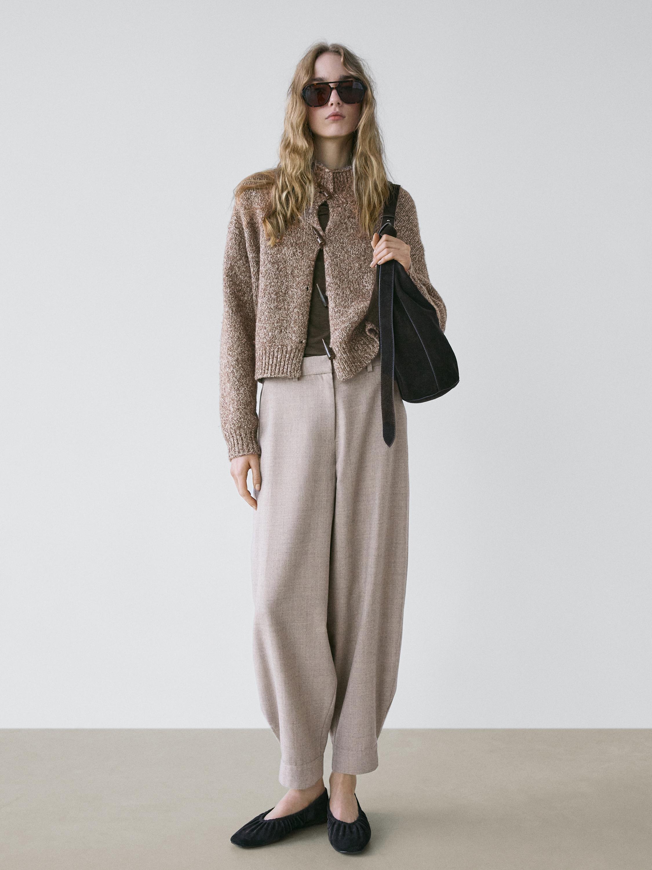 بنطلون شروال مفصل بإبزيم