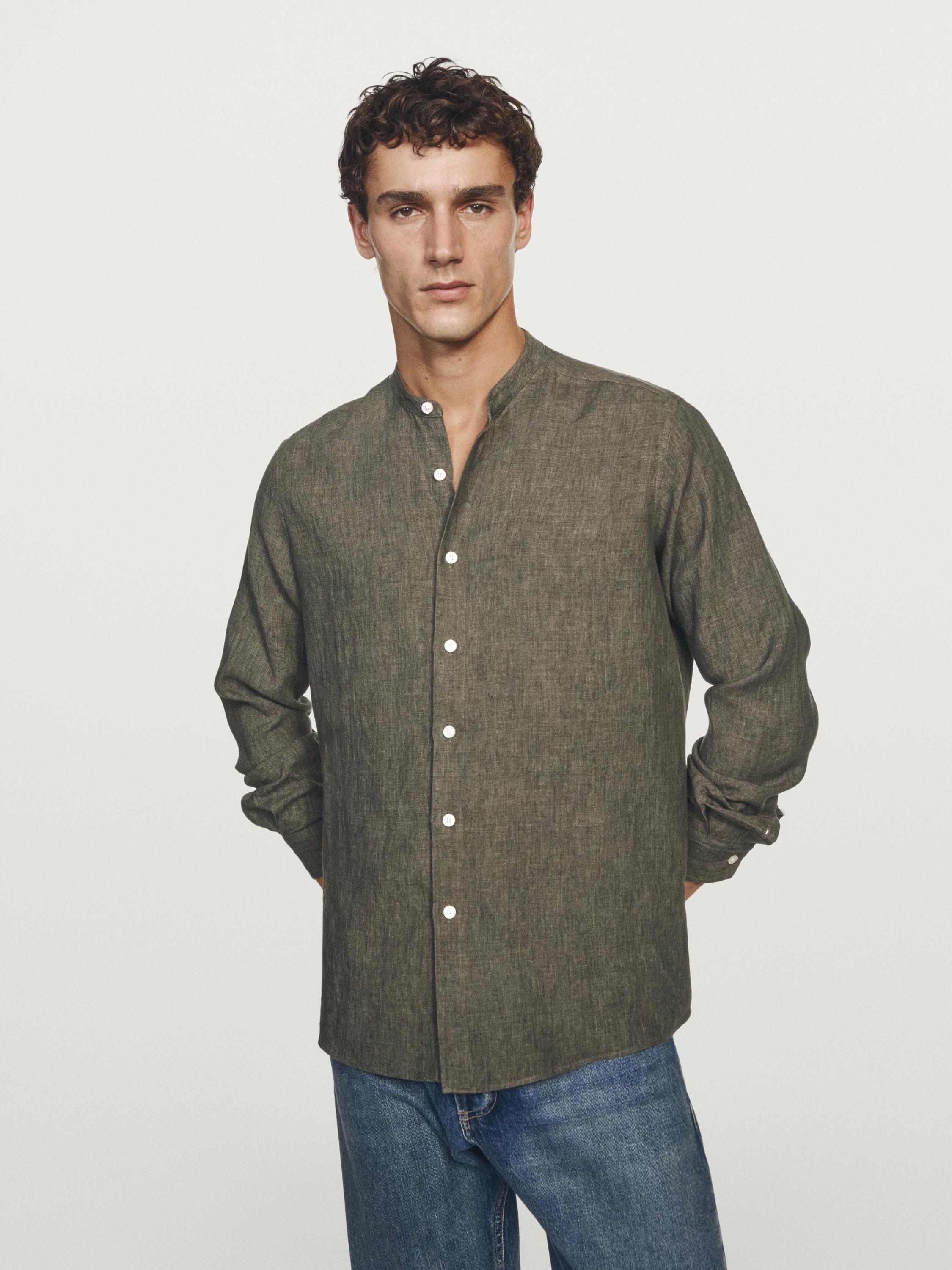 Camisas de lino para Hombre - Massimo Dutti - PE