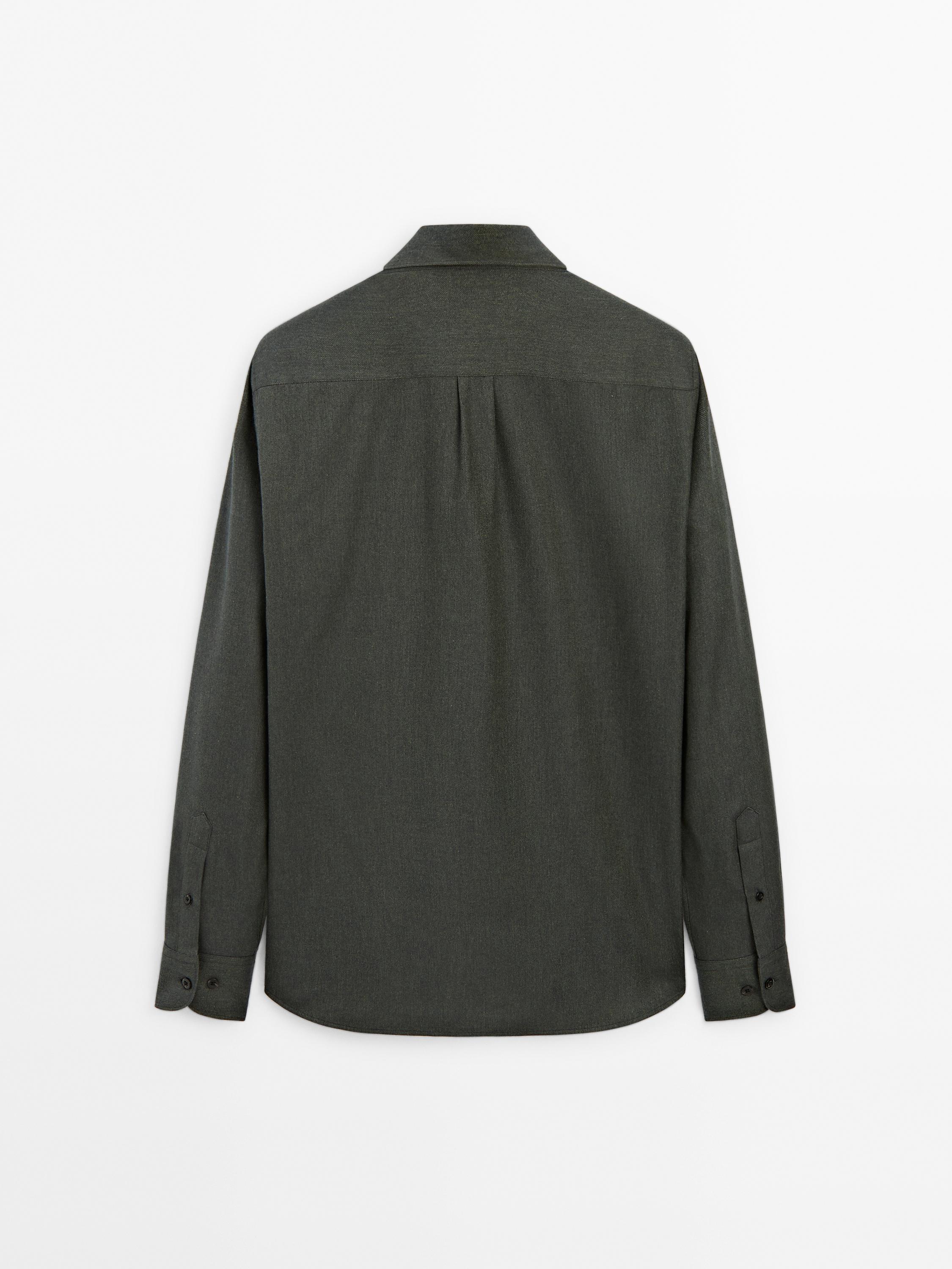 100% cotton twill shirt