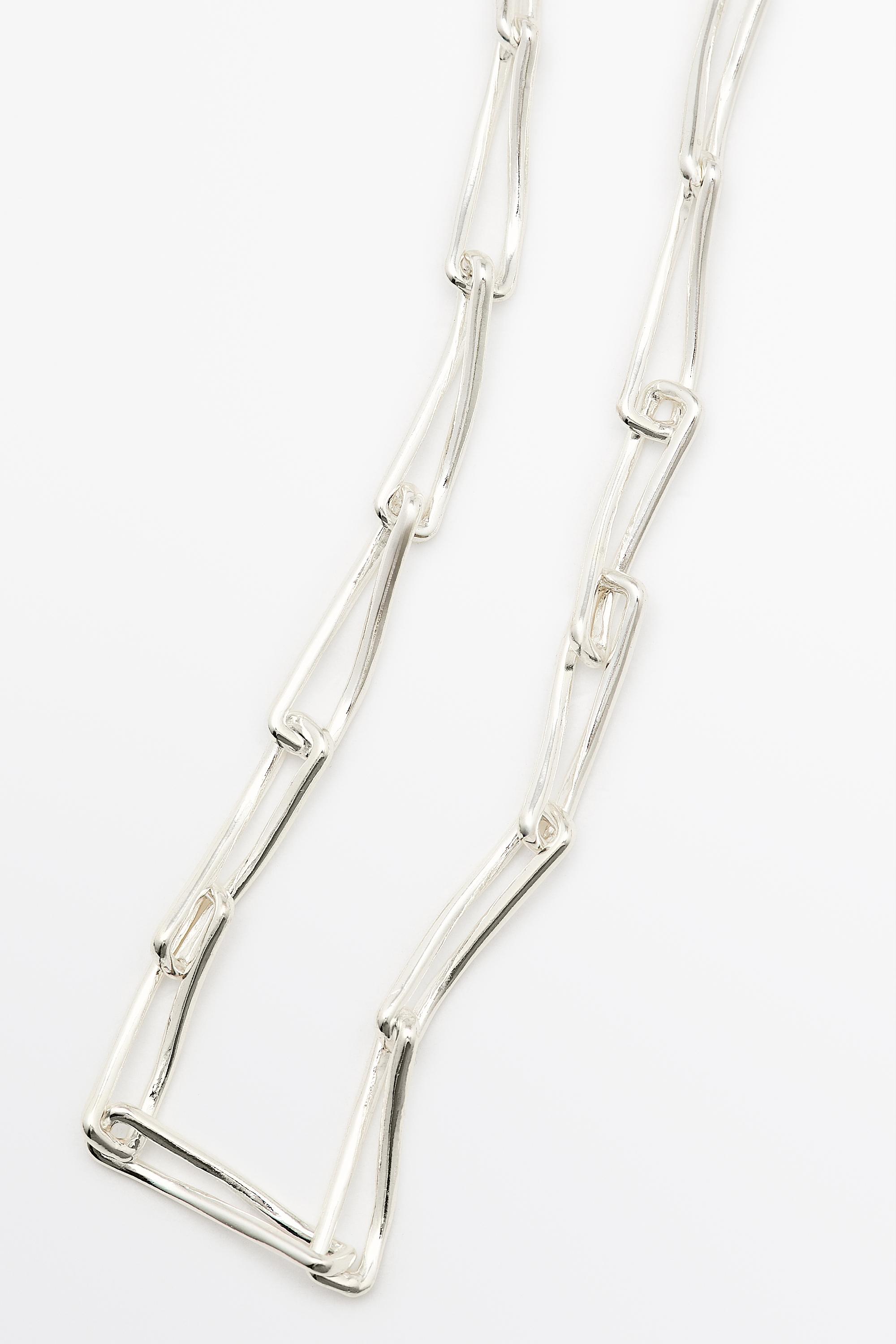 Long link necklace — SILVER