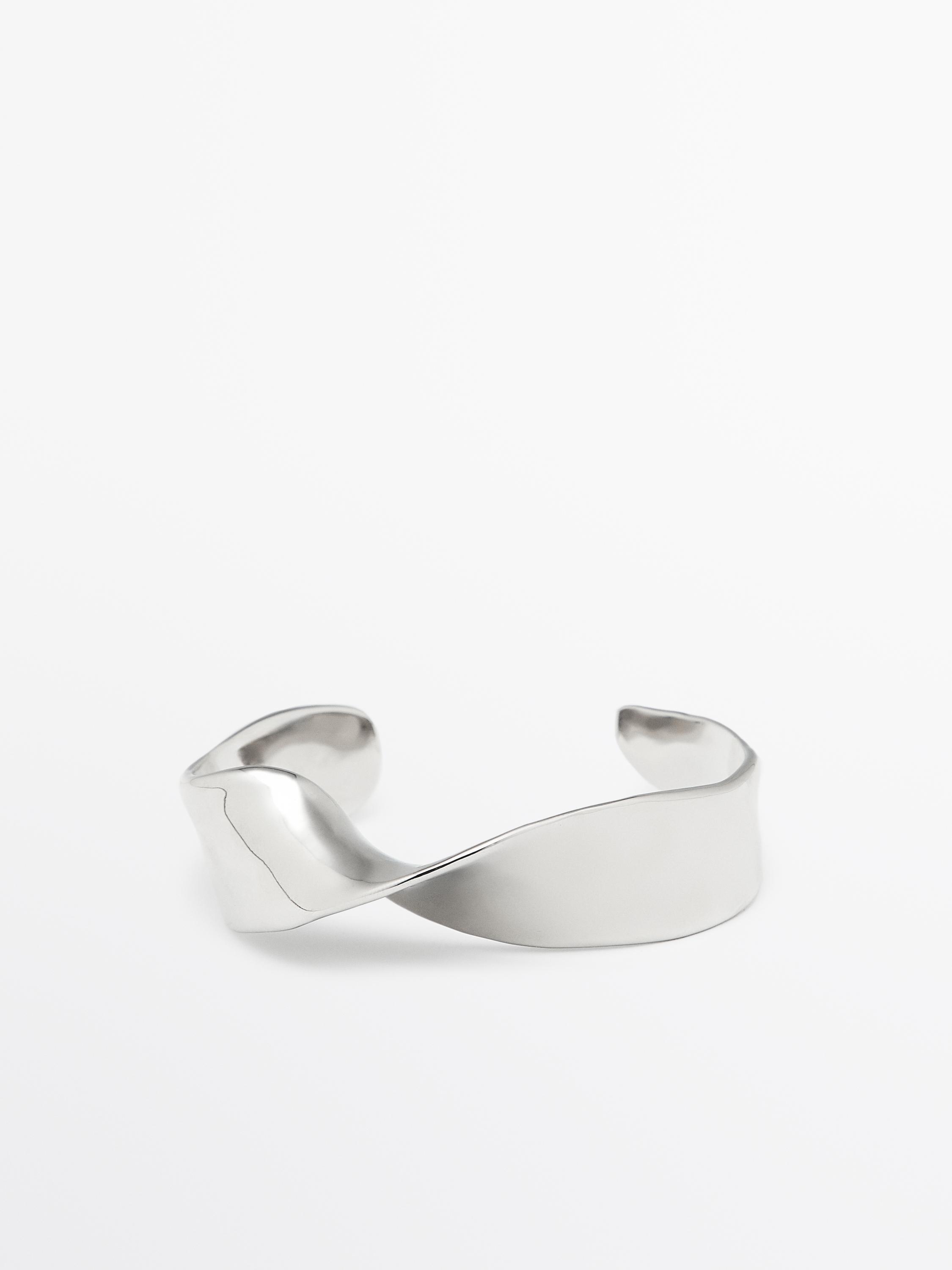 Pulsera ancha textura