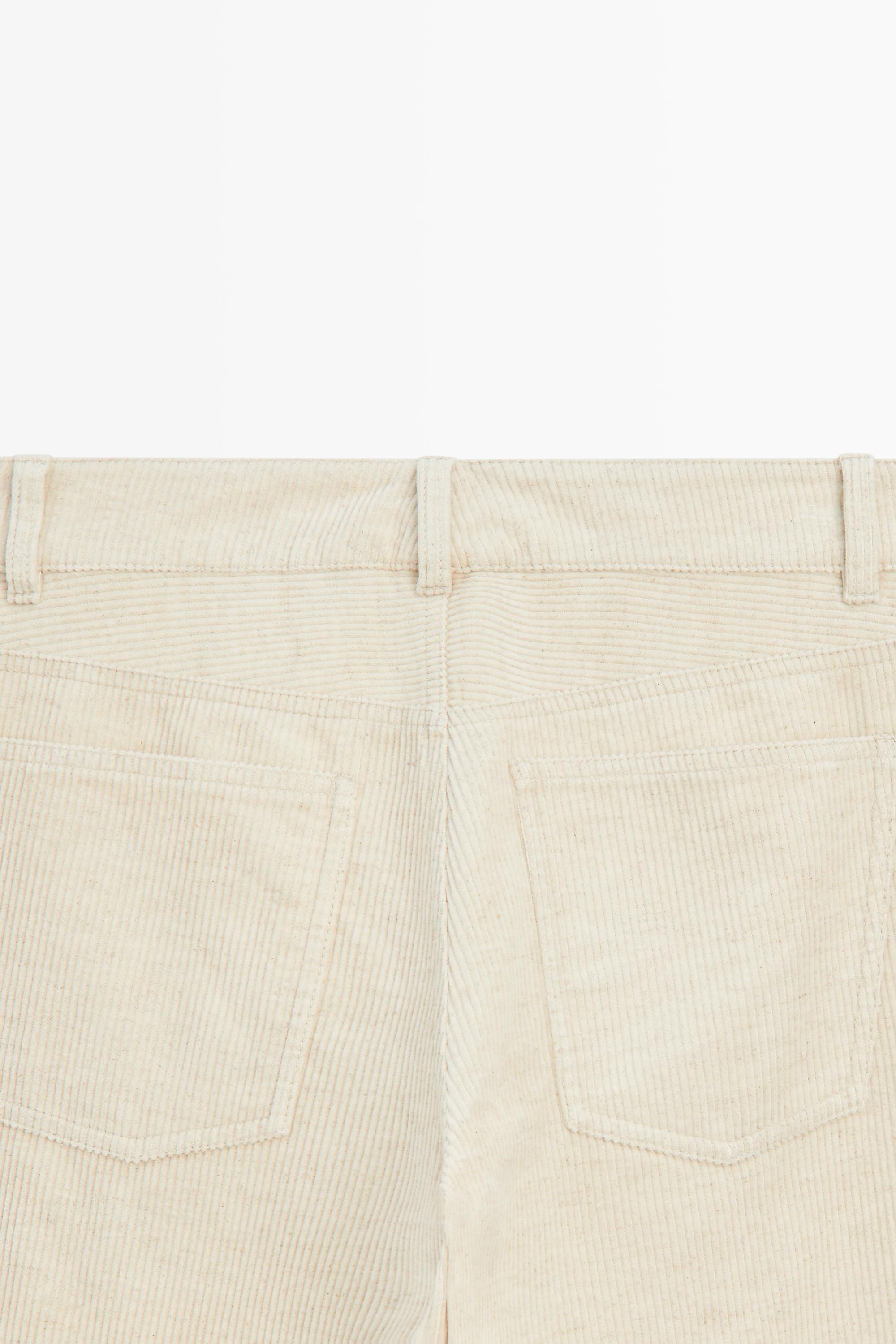 Straight-leg corduroy pants - thumbnail 4