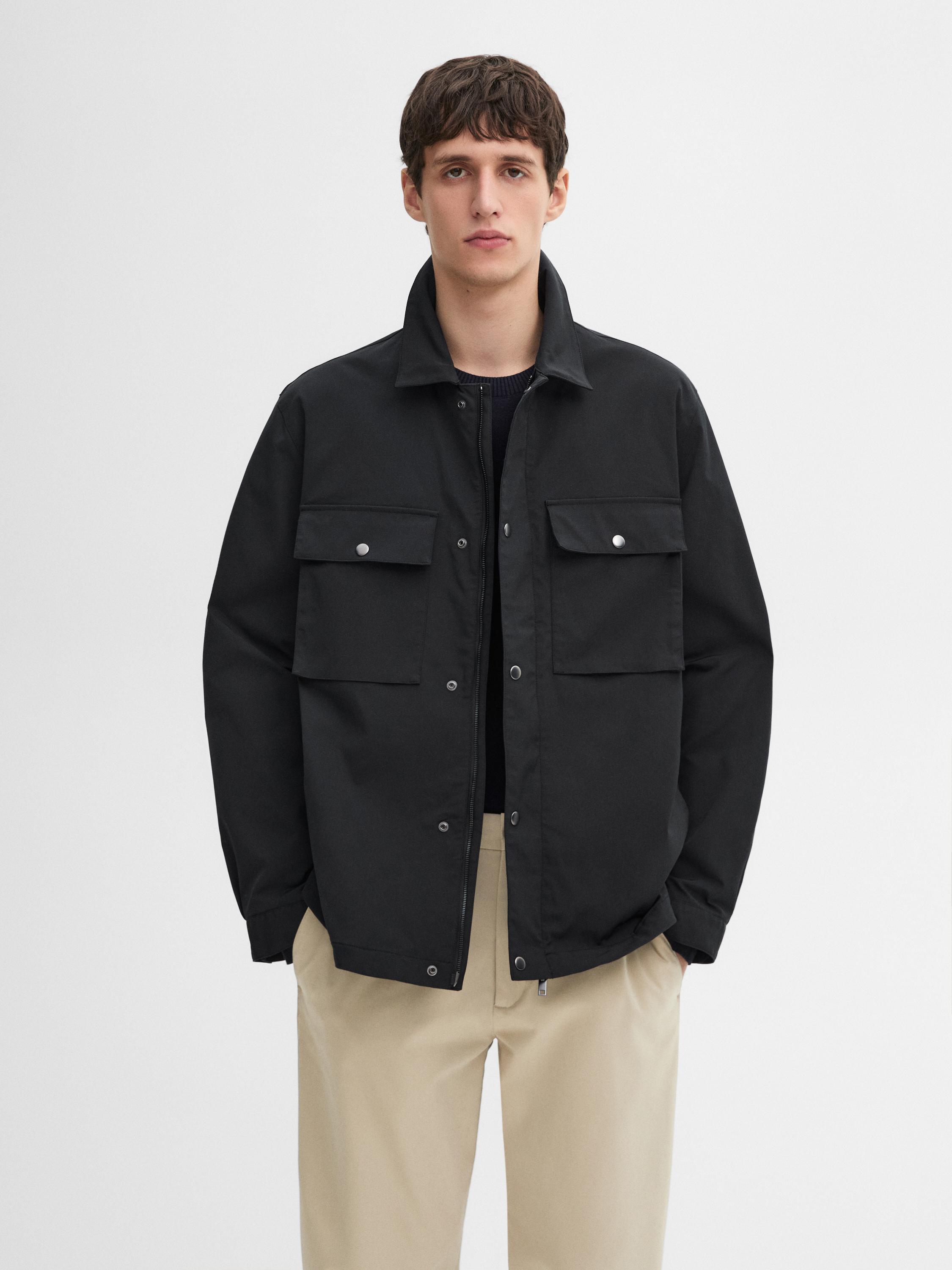 Jacket with pocket details