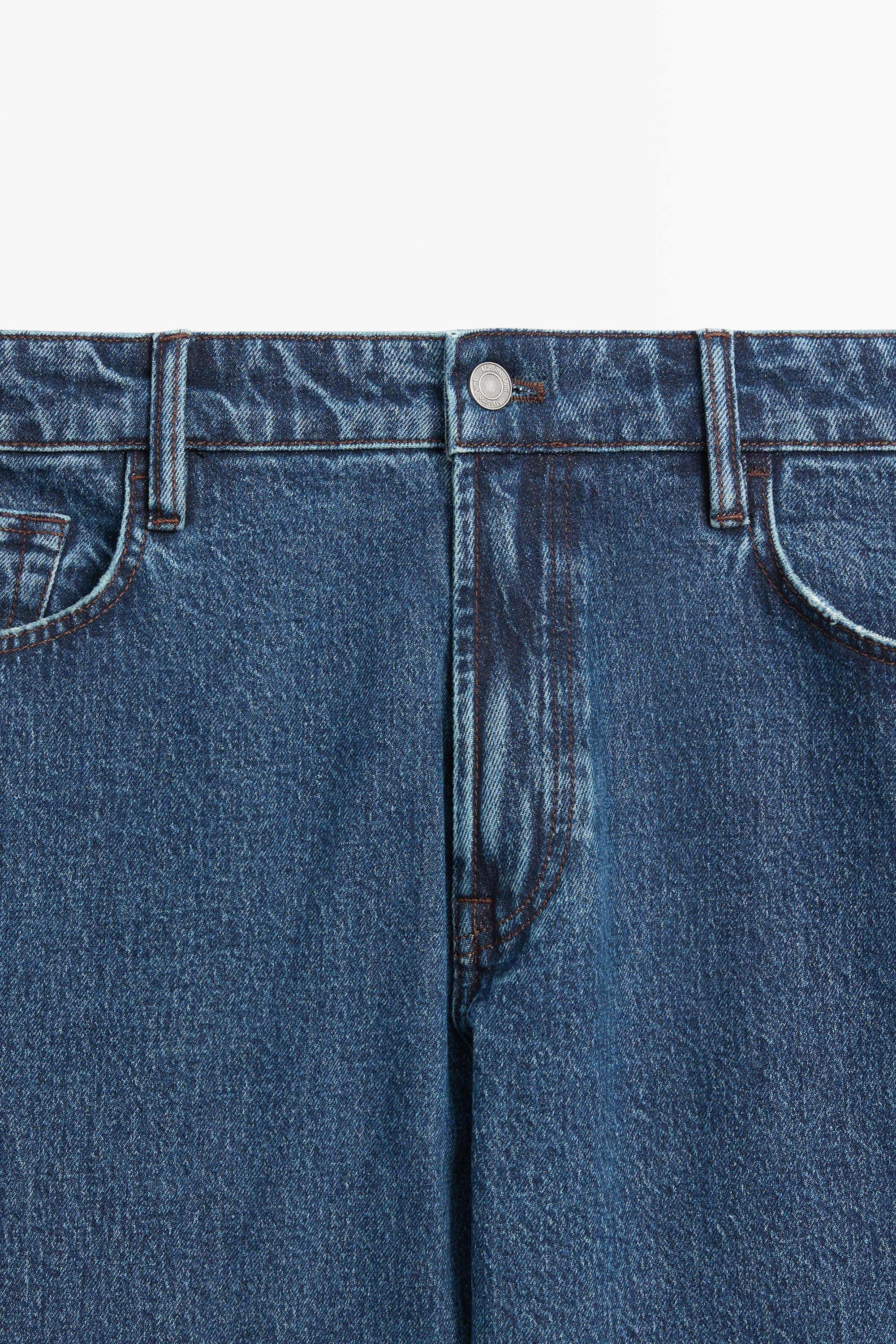 Tapered fit jeans — DEEP BLUE