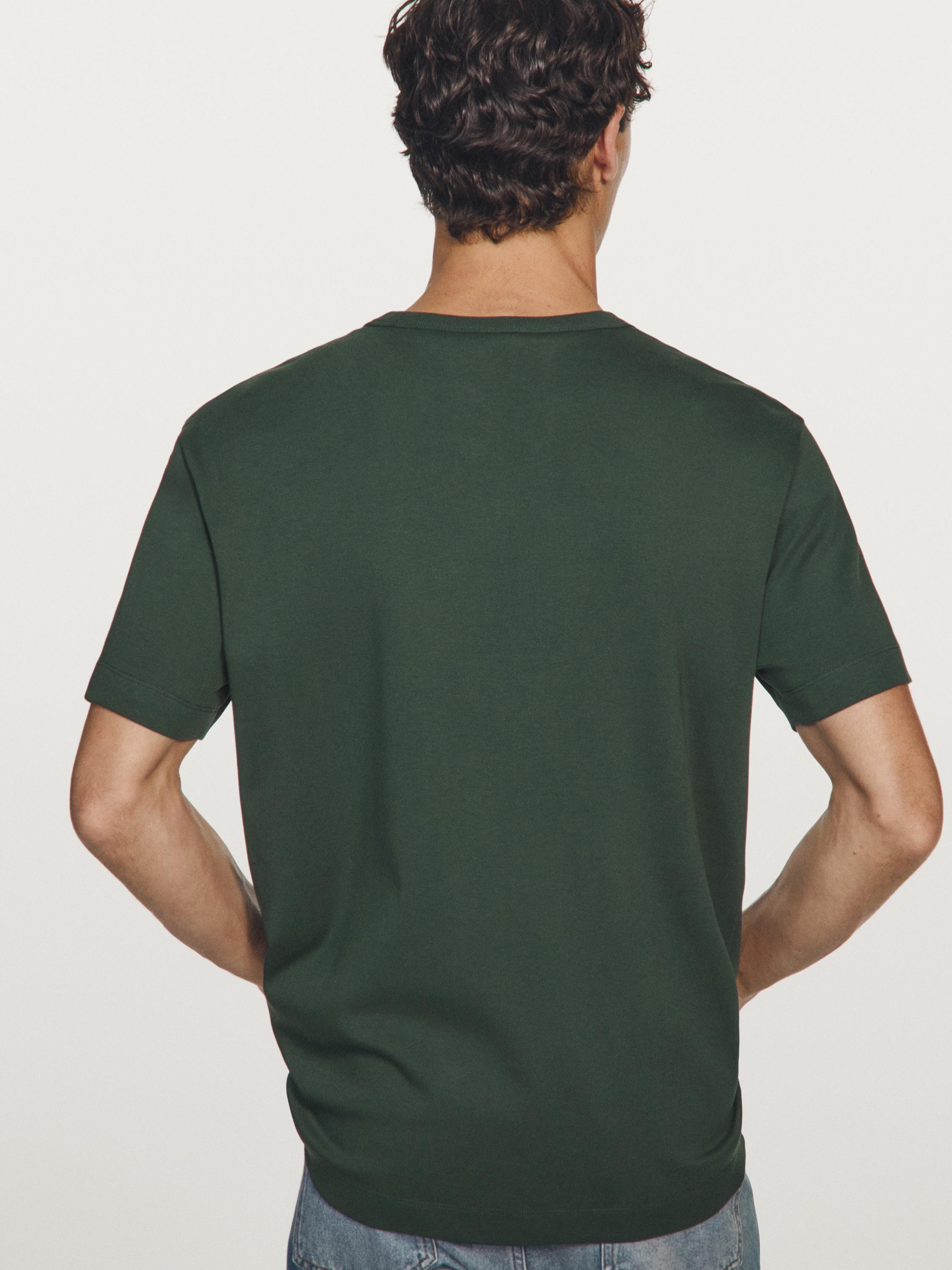 100% cotton short-sleeve T-shirt — BOTTLE