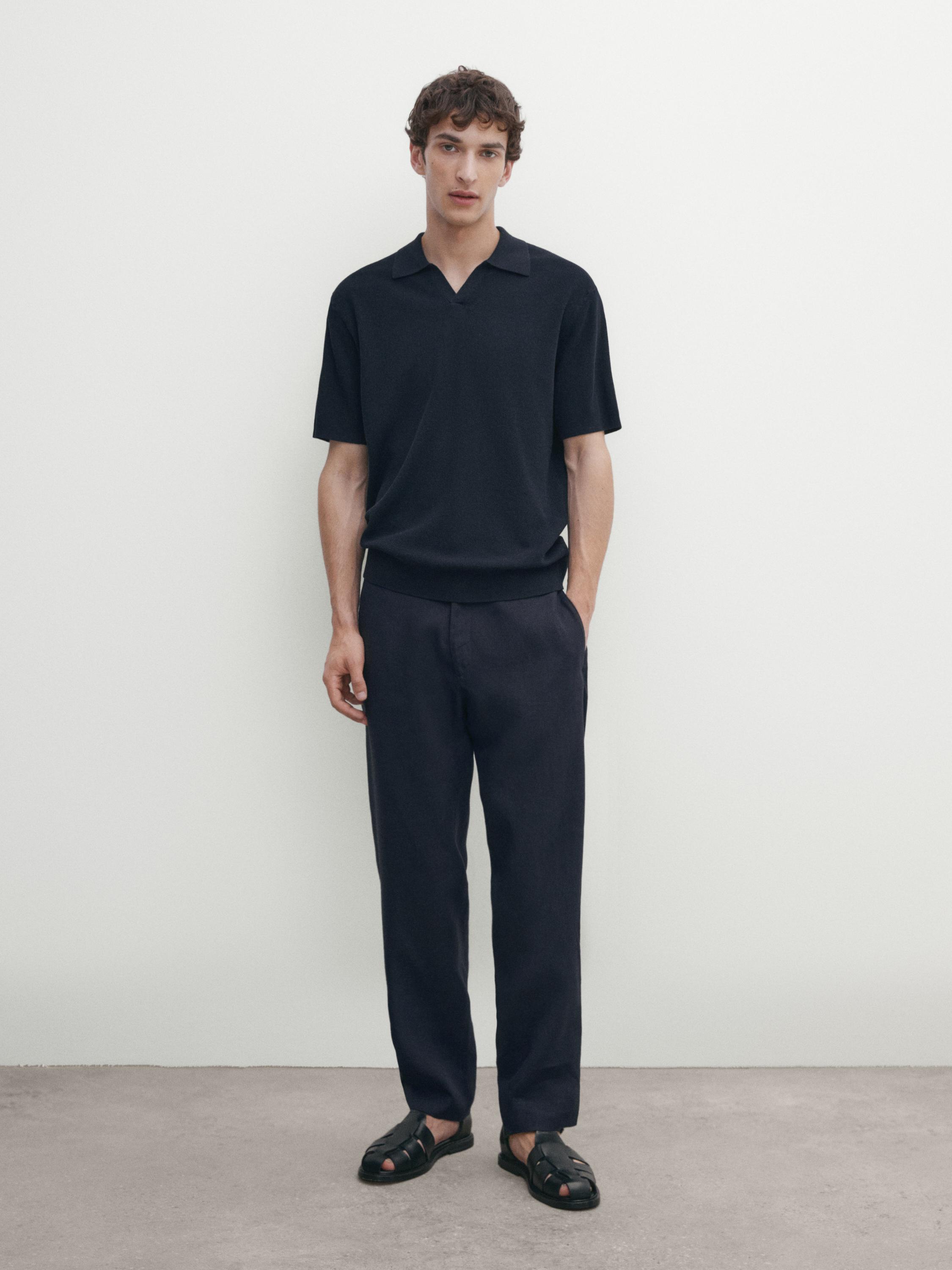 Polo en maille de coton