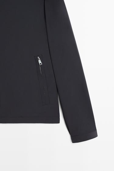 Lightweight short jacket — NAVY BLUE 7