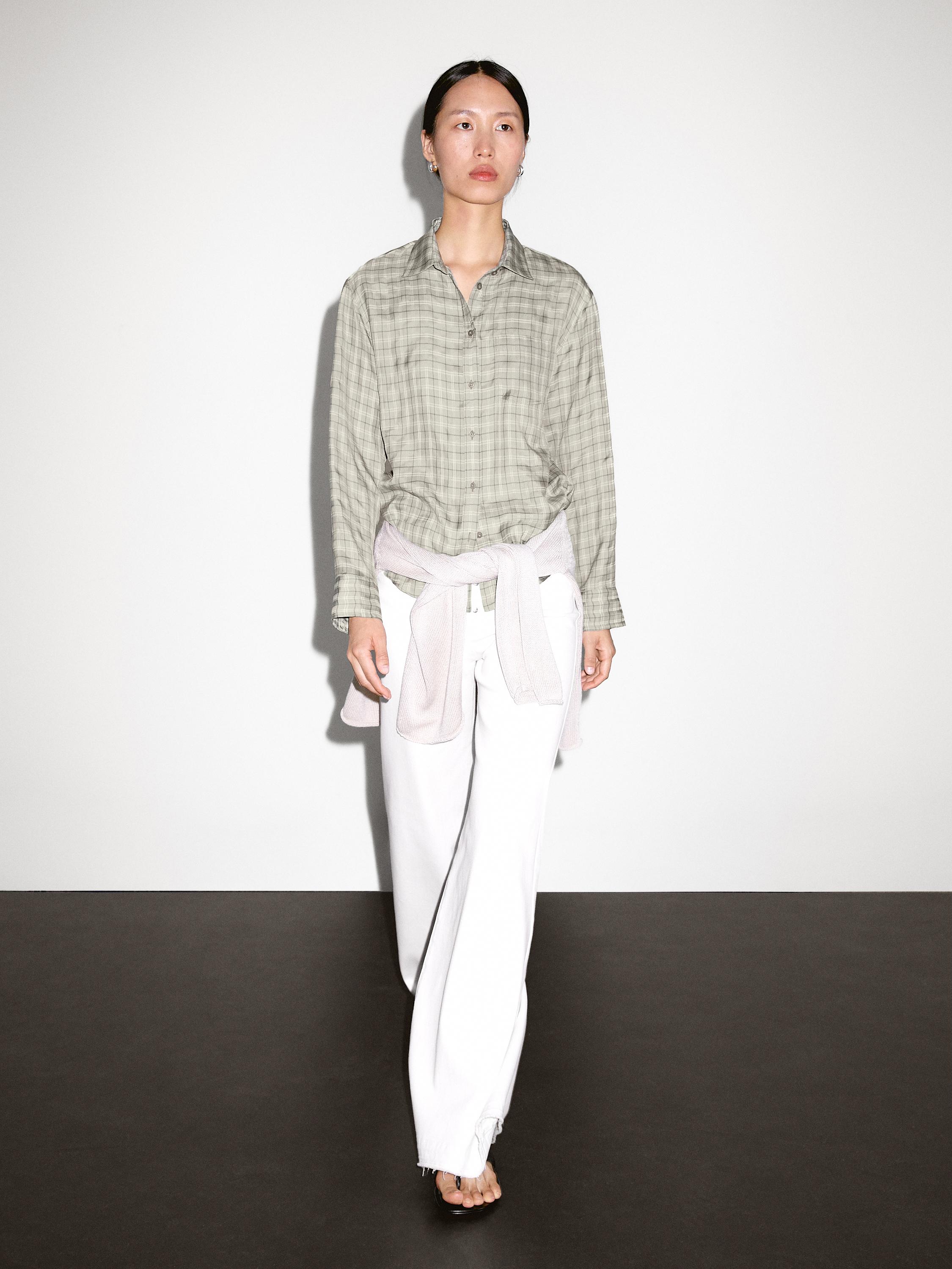 Lengvi 100 % kupro languoti marškiniai