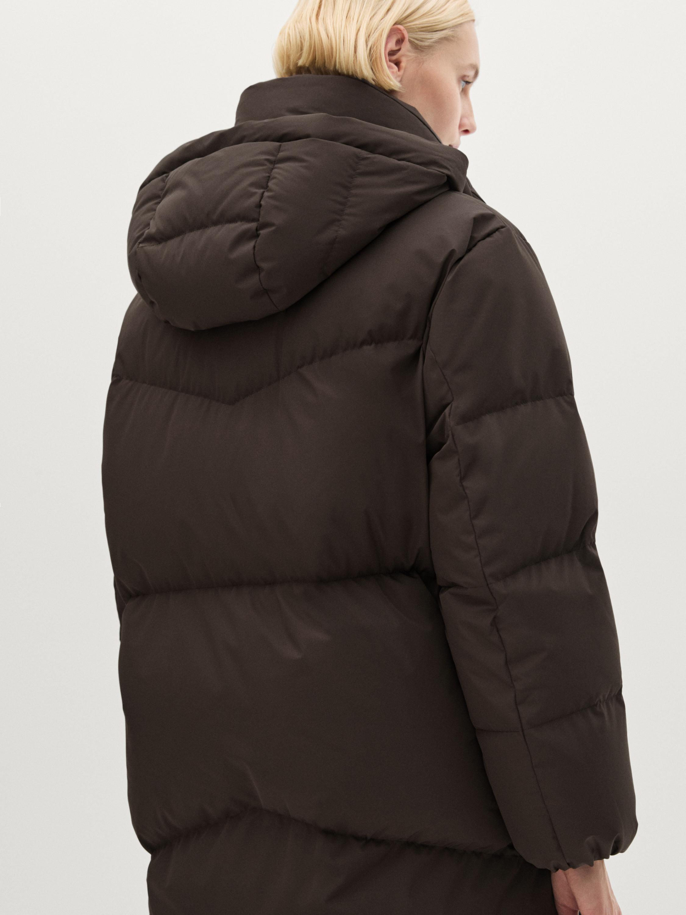 Technical down puffer jacket