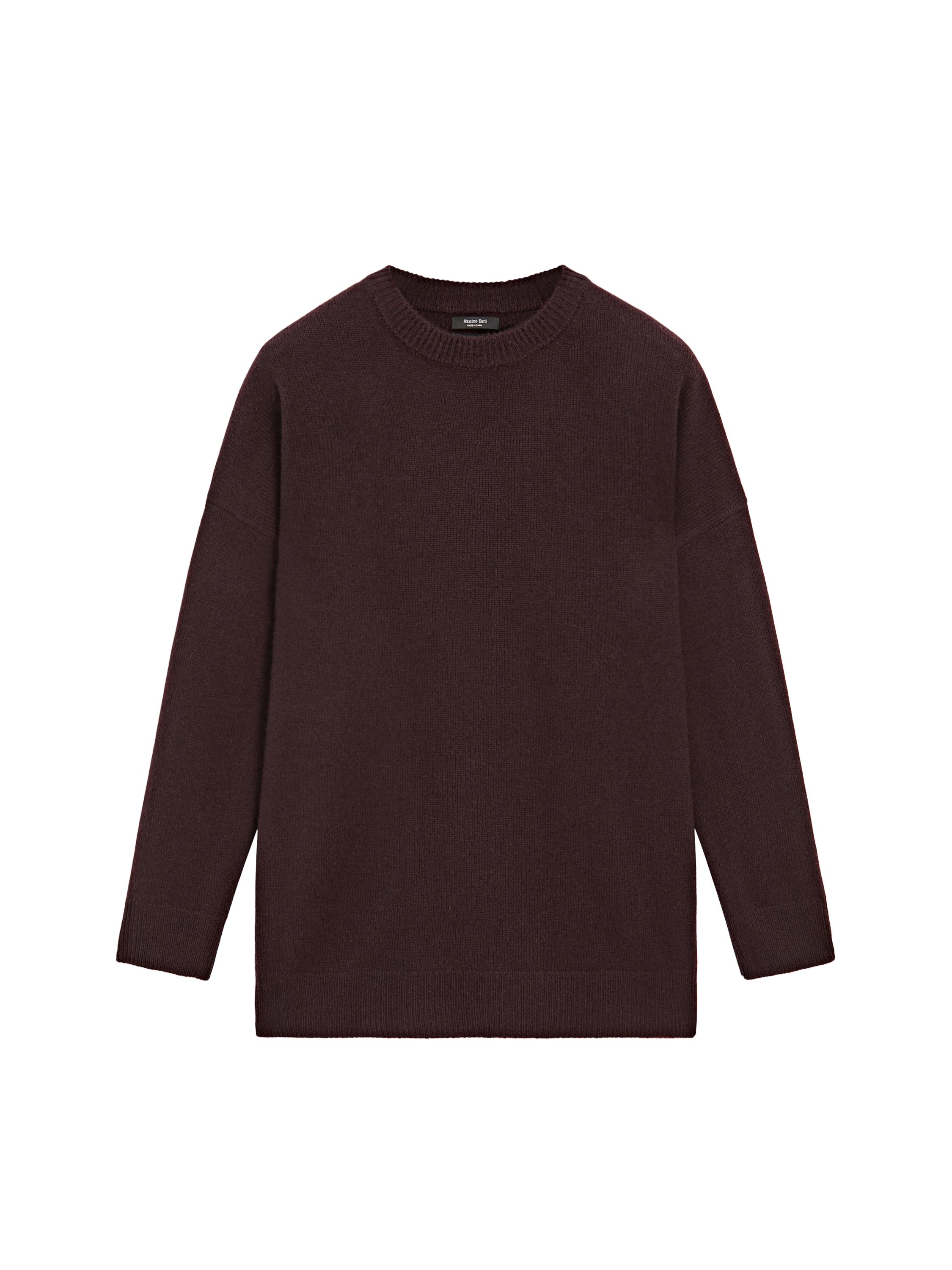 Oversize-Strickpullover aus 100 % Kaschmir