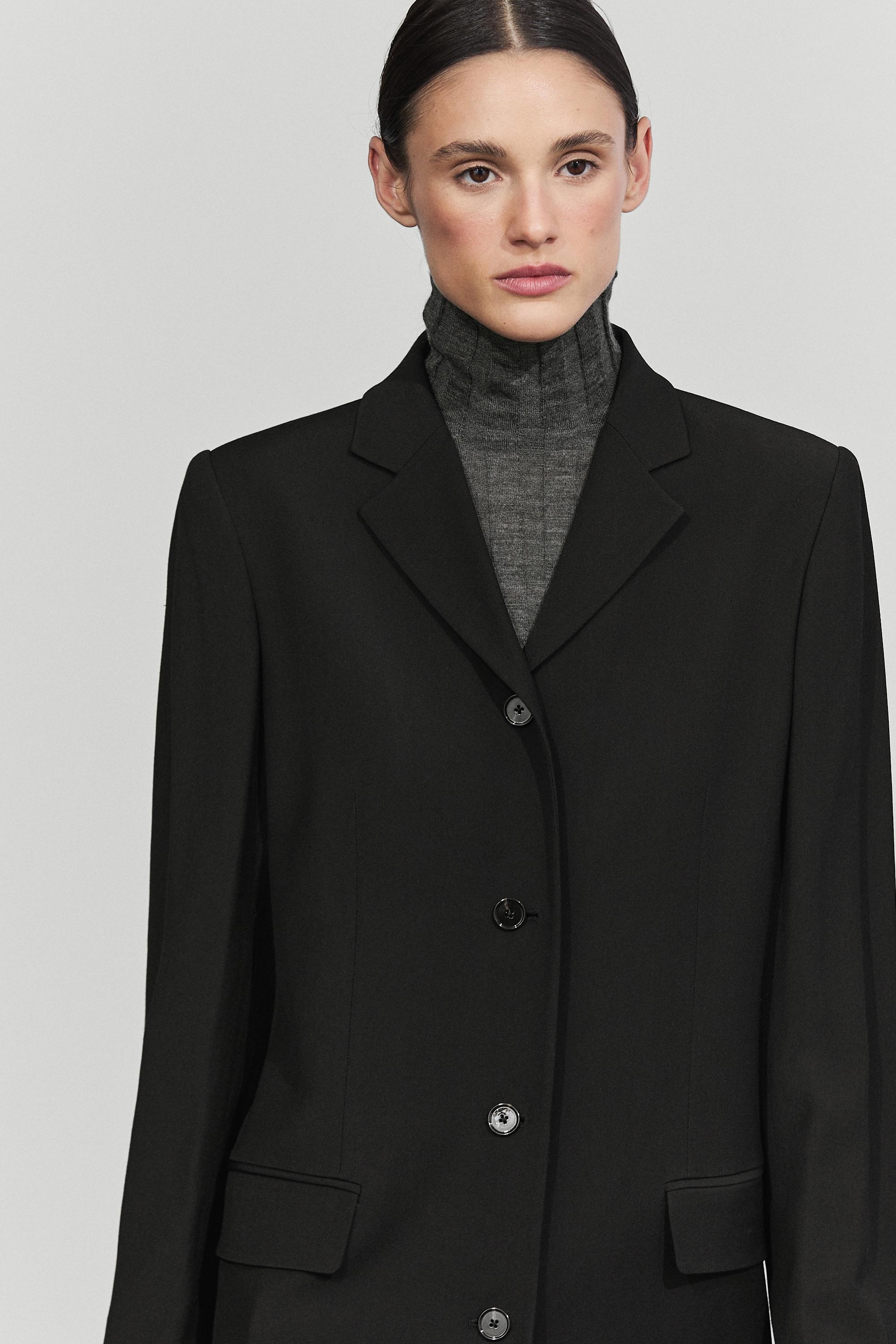 Massimo Dutti Yünlü kaban görsel 8