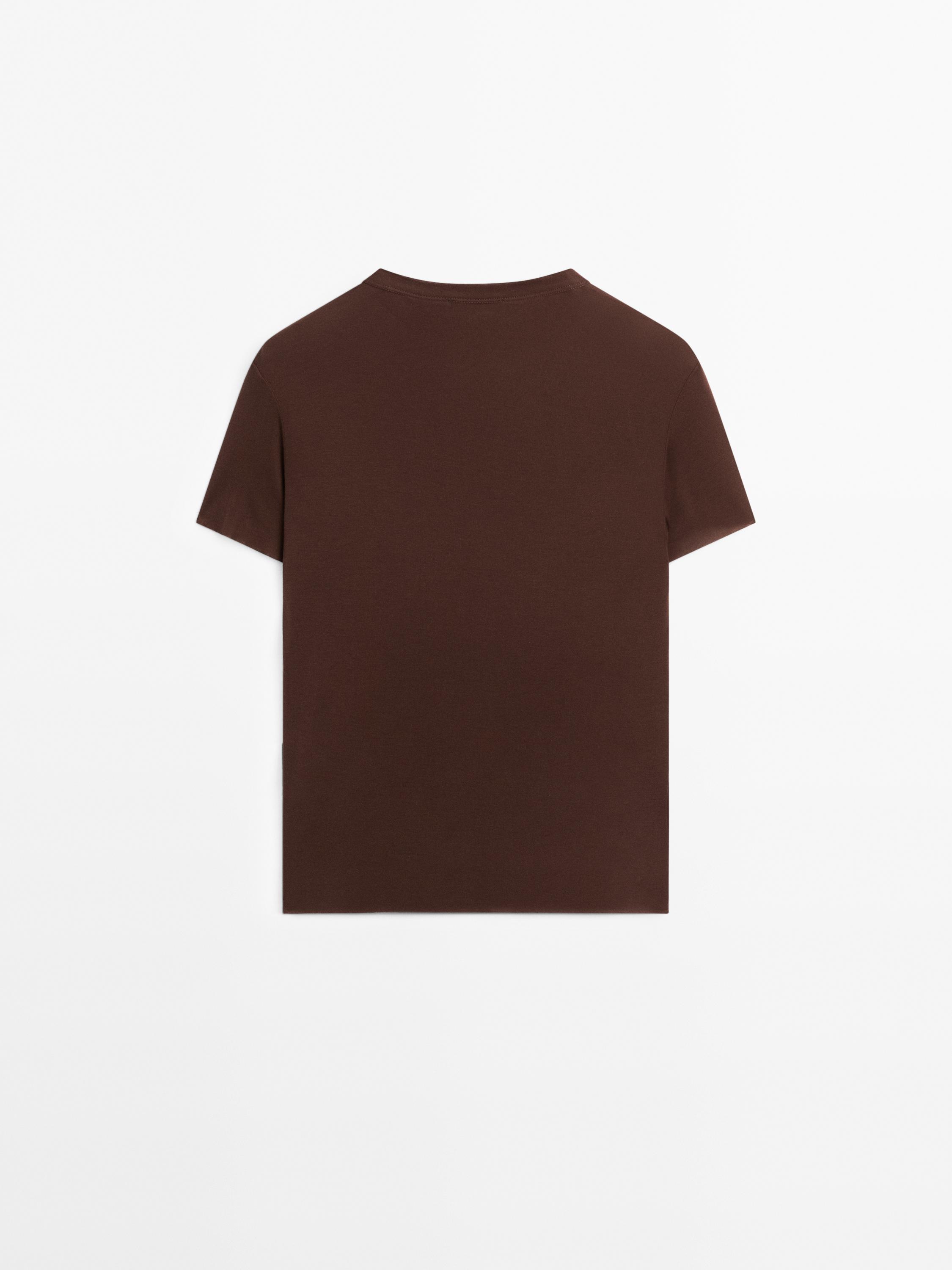 Flowing short sleeve T-shirt