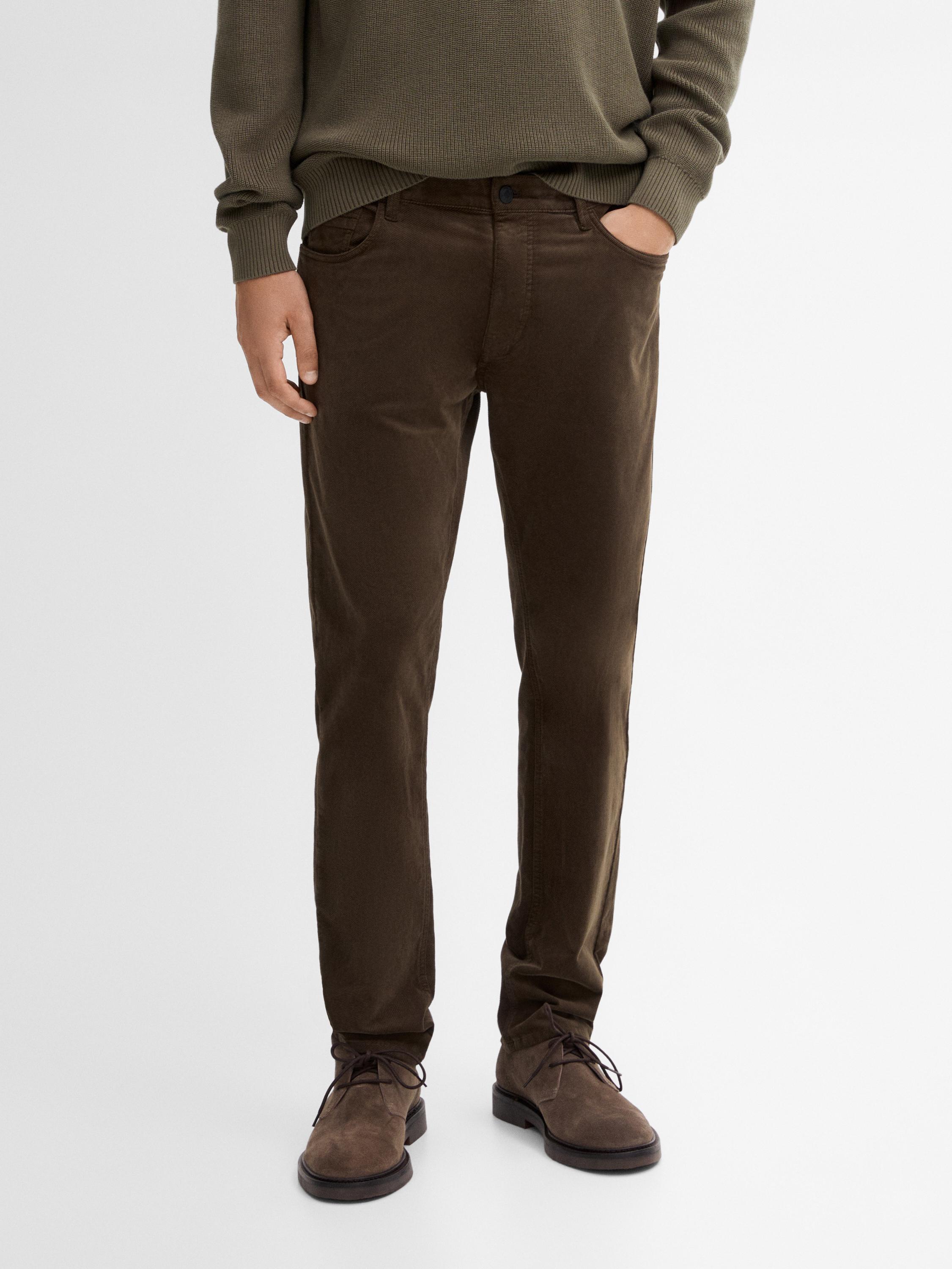 Pantalon massimo dutti hombre precio sale