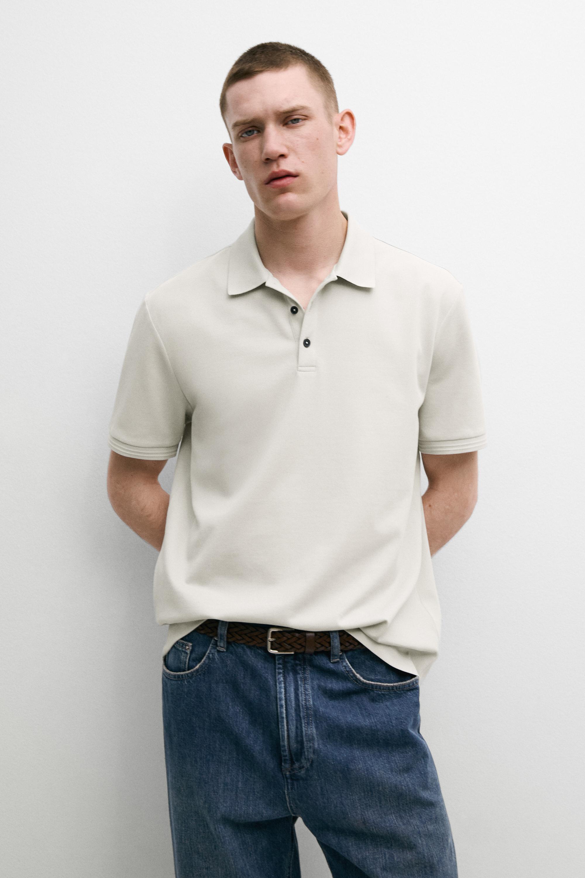 100% cotton short sleeve polo shirt — ICE