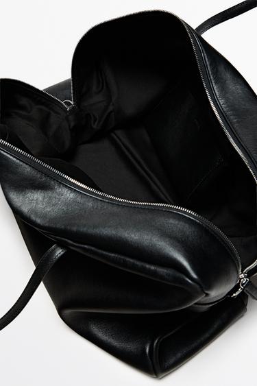 XL duffle bag in Nappa leather — BLACK 8