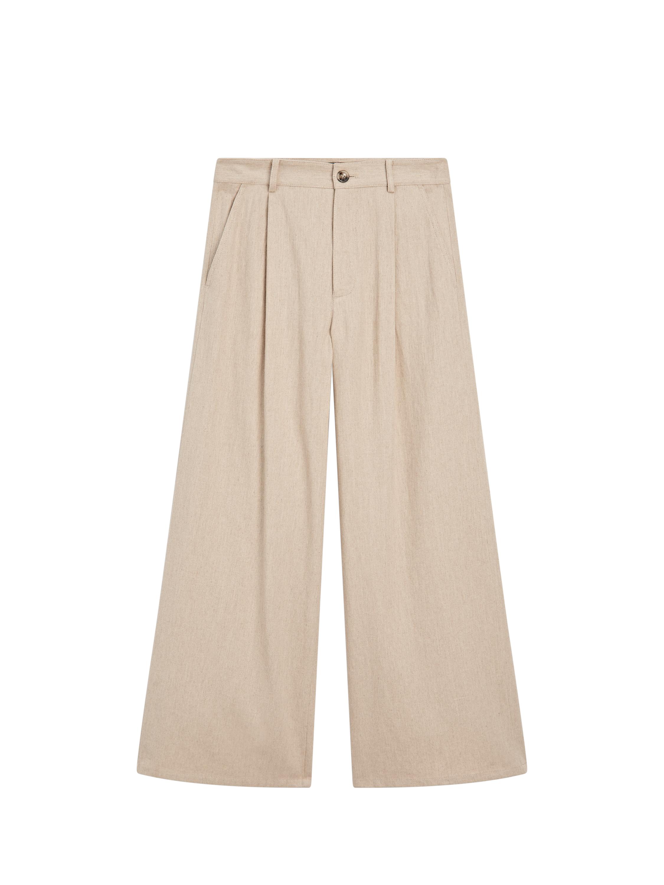 Loose fit yüksek bel pantolon