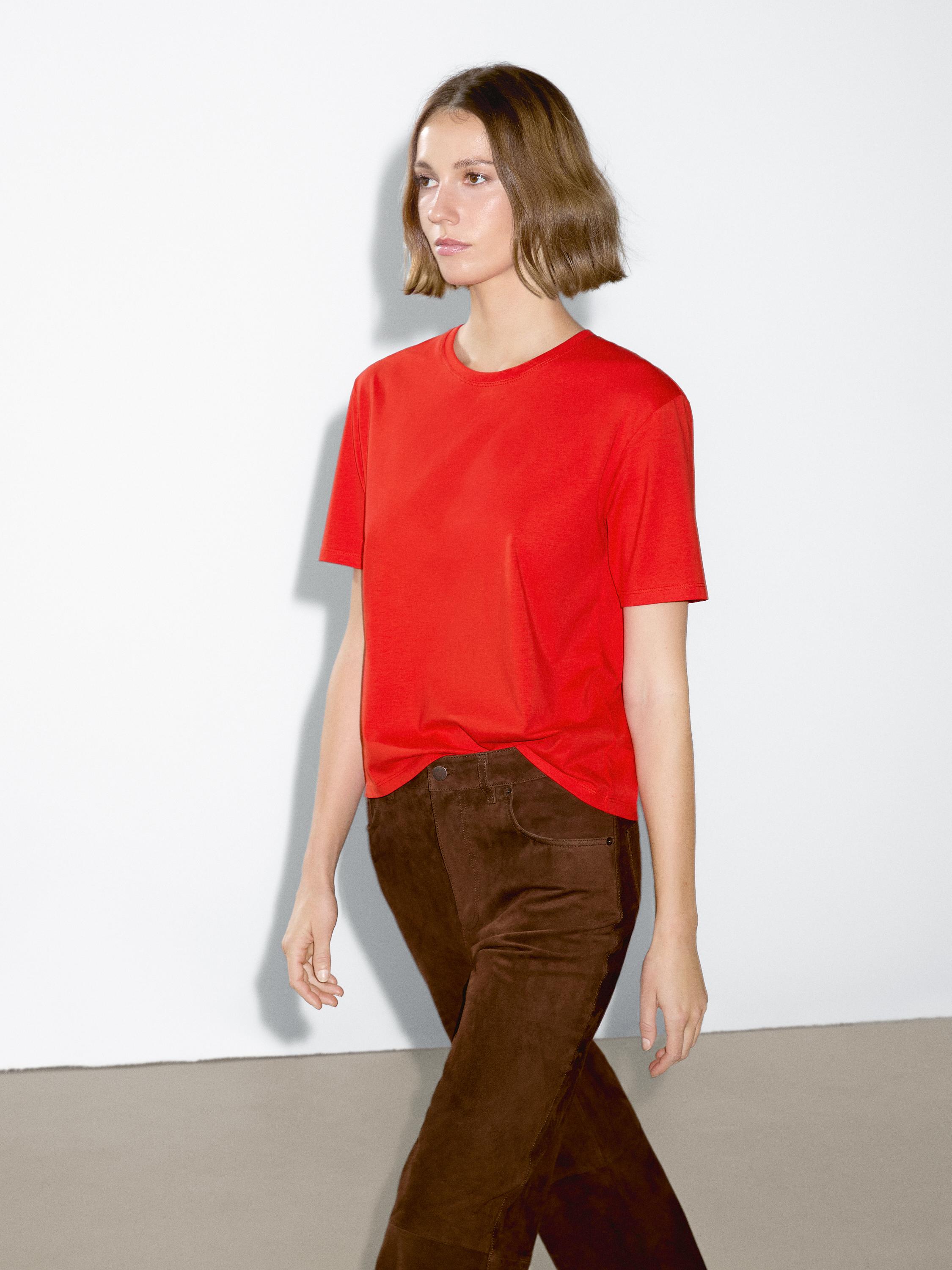 Regular fit short sleeve t-shirt