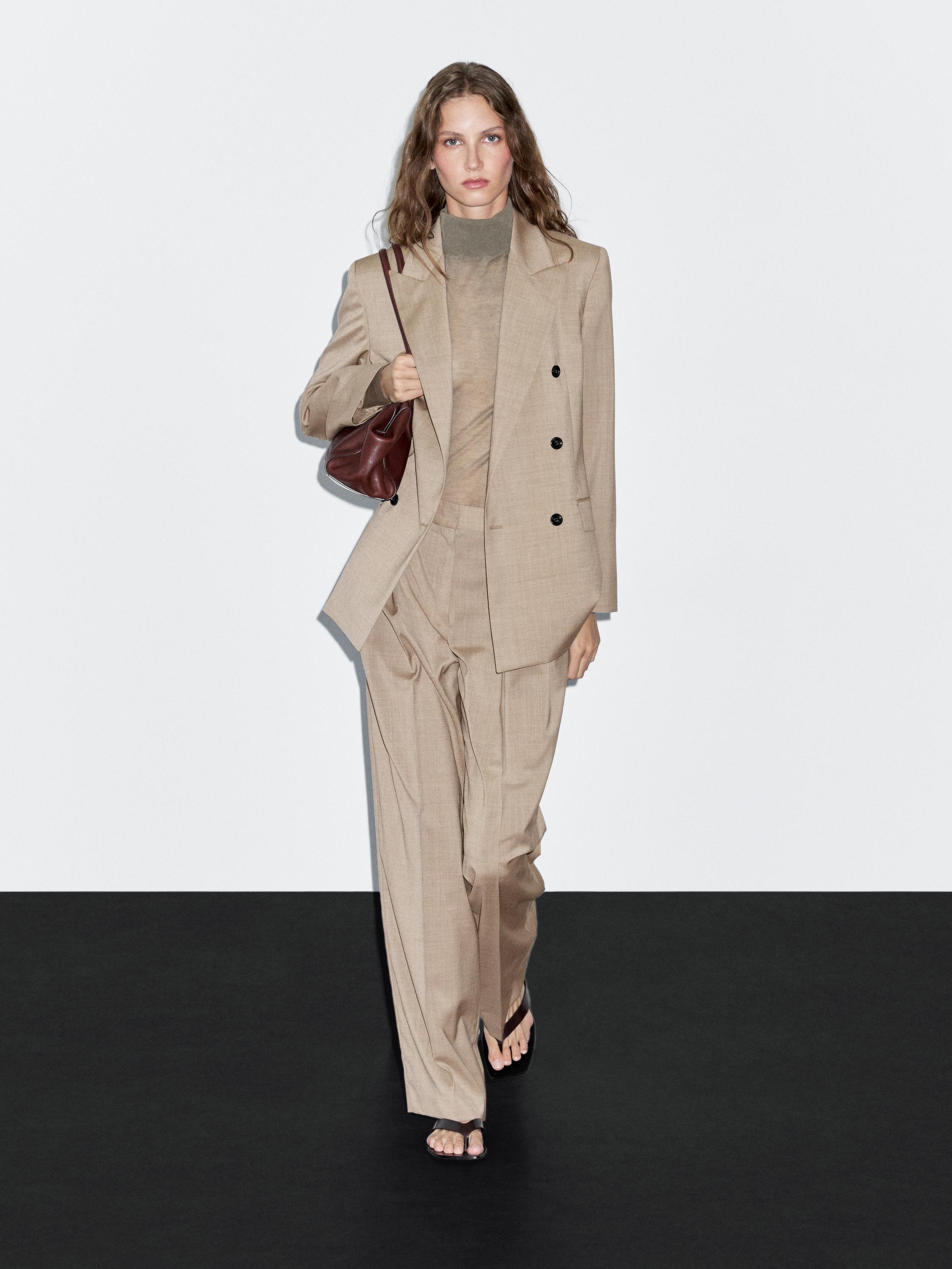 Blazer doppiopetto 100% lana