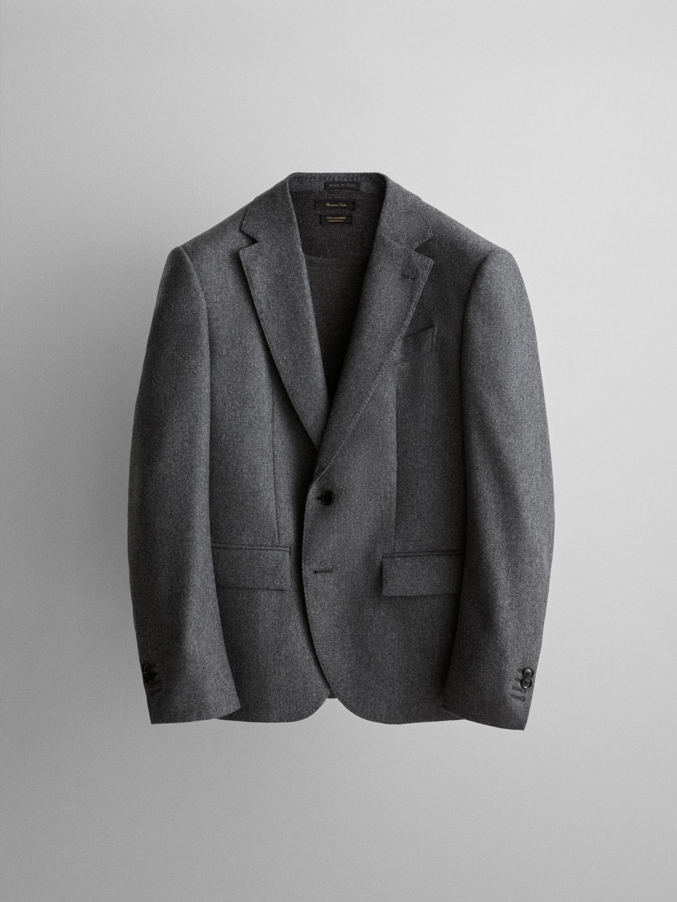 100% wool suit blazer