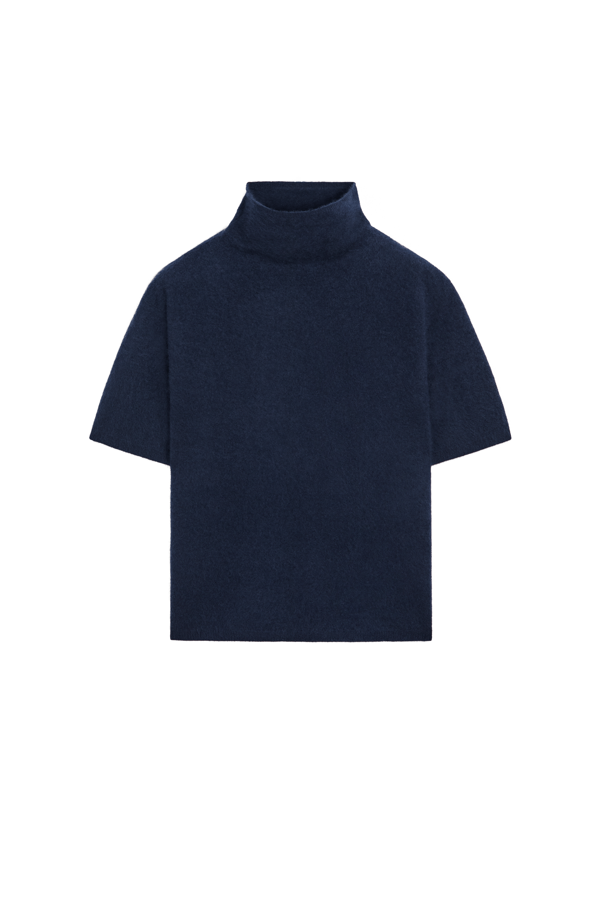 Massimo Dutti %100 yün, kısa kollu, oversize triko kazak