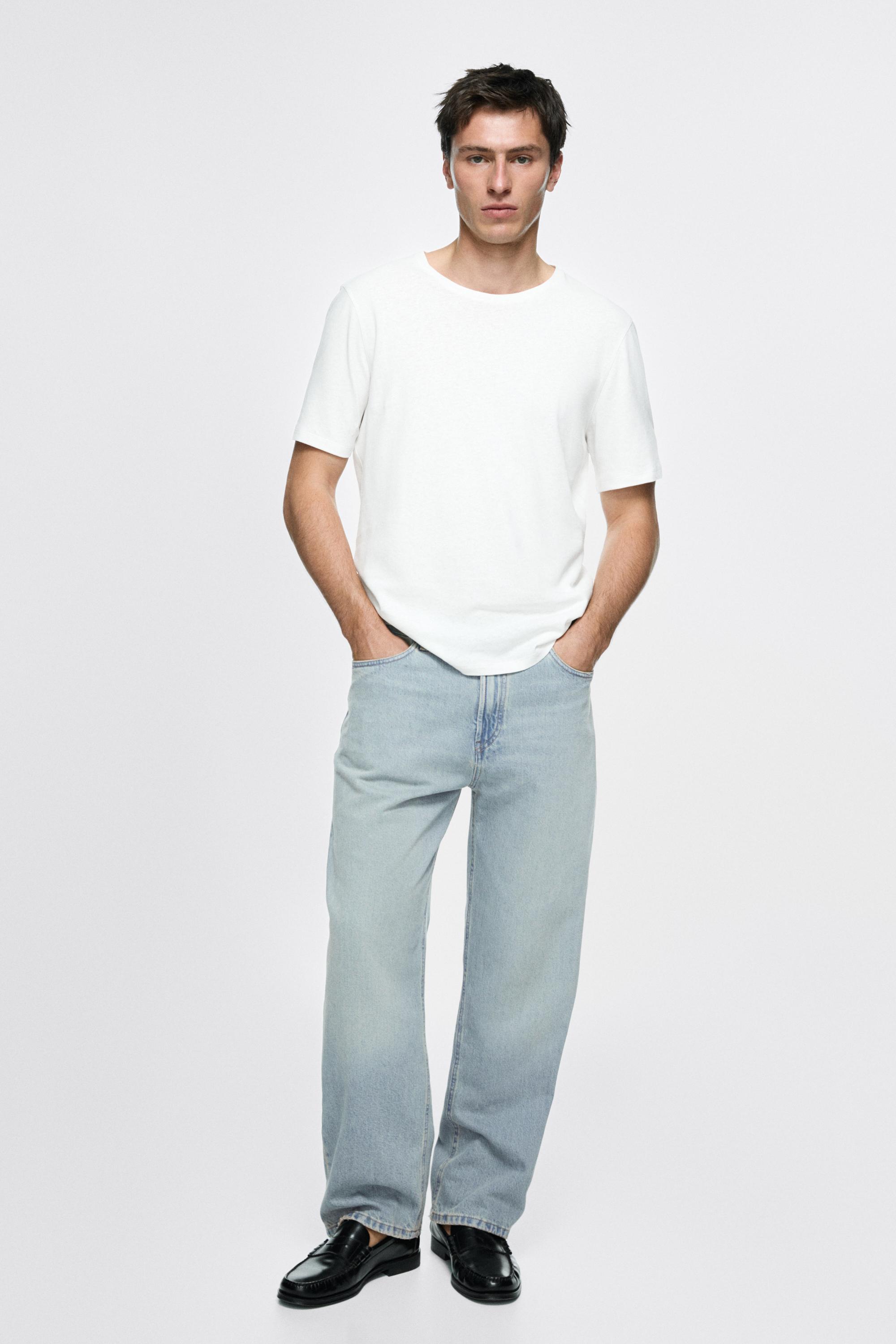 Wide-leg jeans — Light Blue